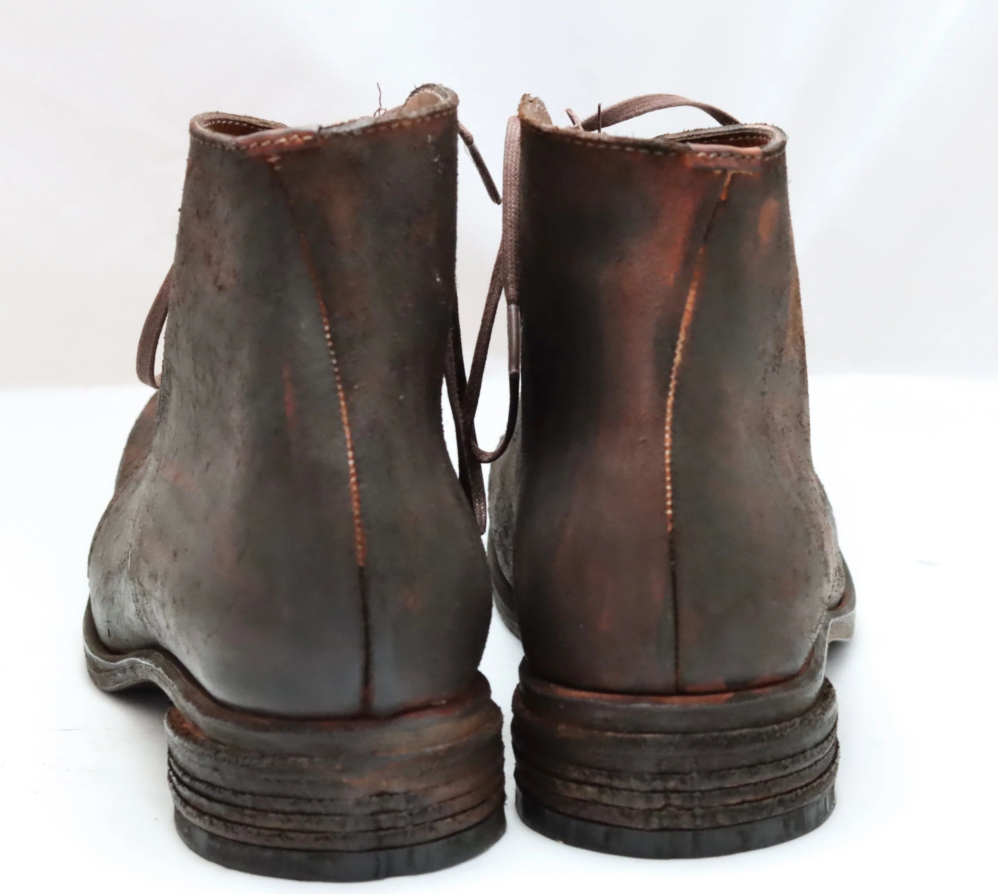 Asym derby boot  | choc overdye | Culatta - Image 5