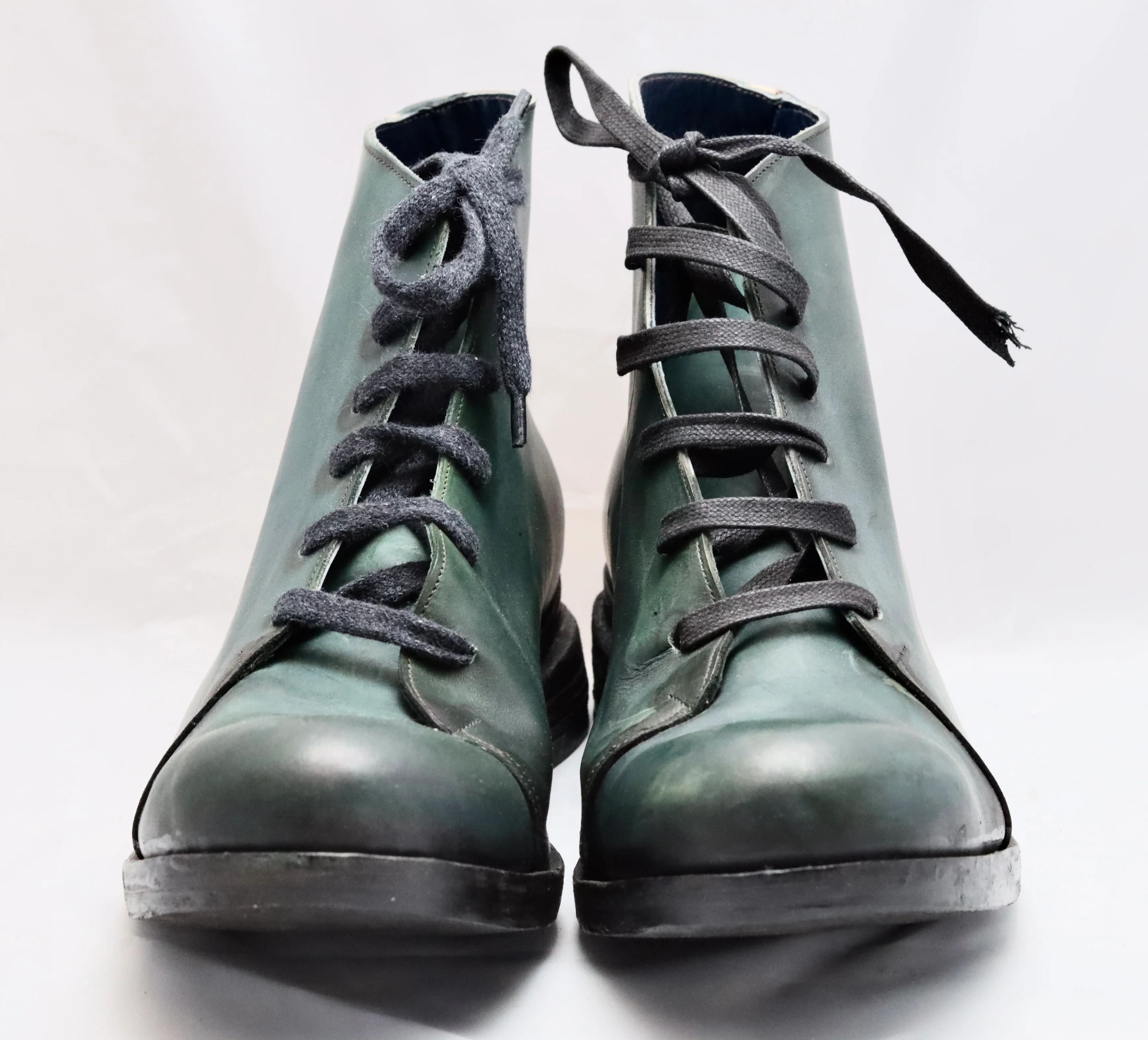 Asym derby boot | Petrolio | calf - Image 3