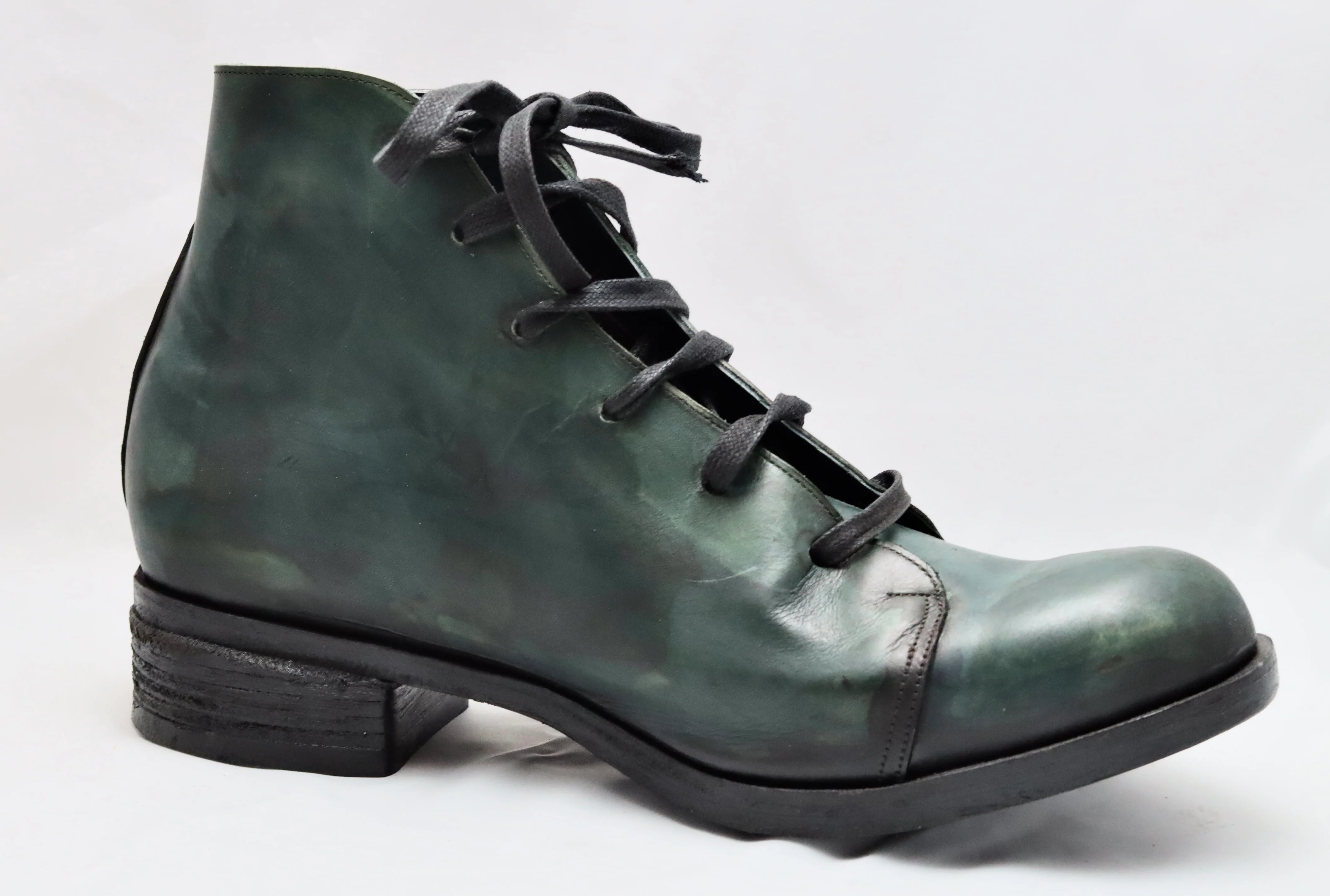 Asym derby boot | Petrolio | calf - Image 5