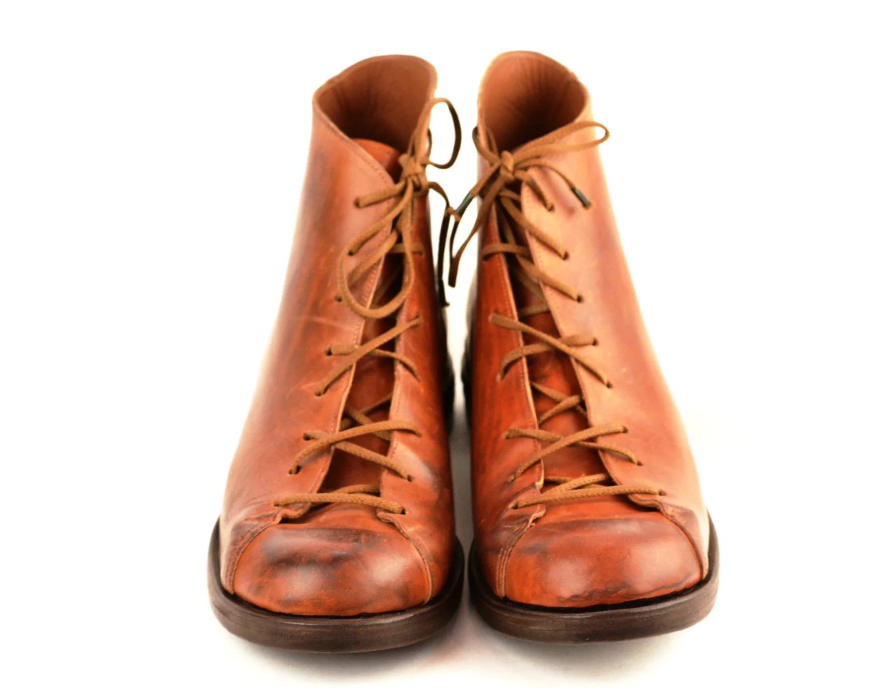 Wrestler boot  | reverse cognac cordovan - Image 4