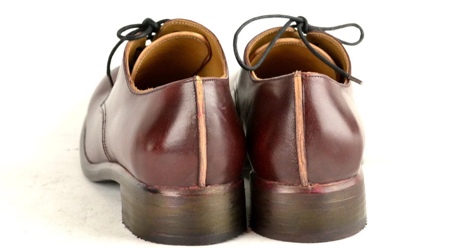 Asym Derby  |  Burgundy cordovan - Image 3