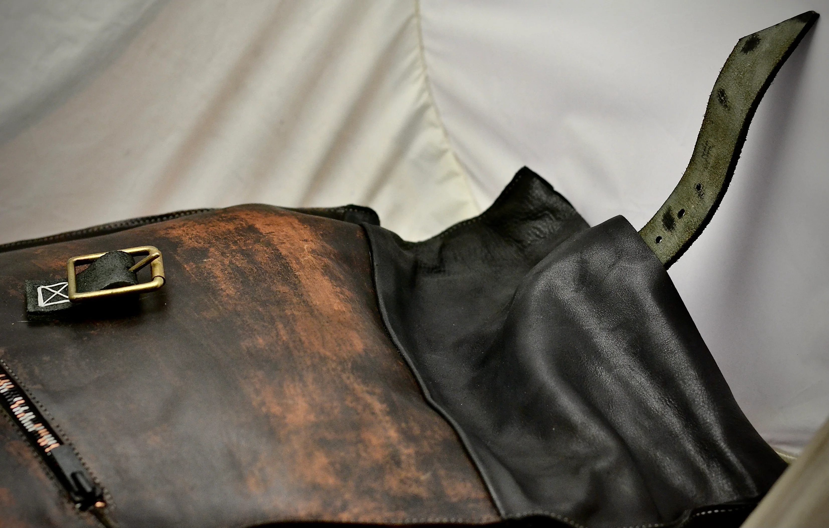 Backpack | brown/black | calf - Image 5