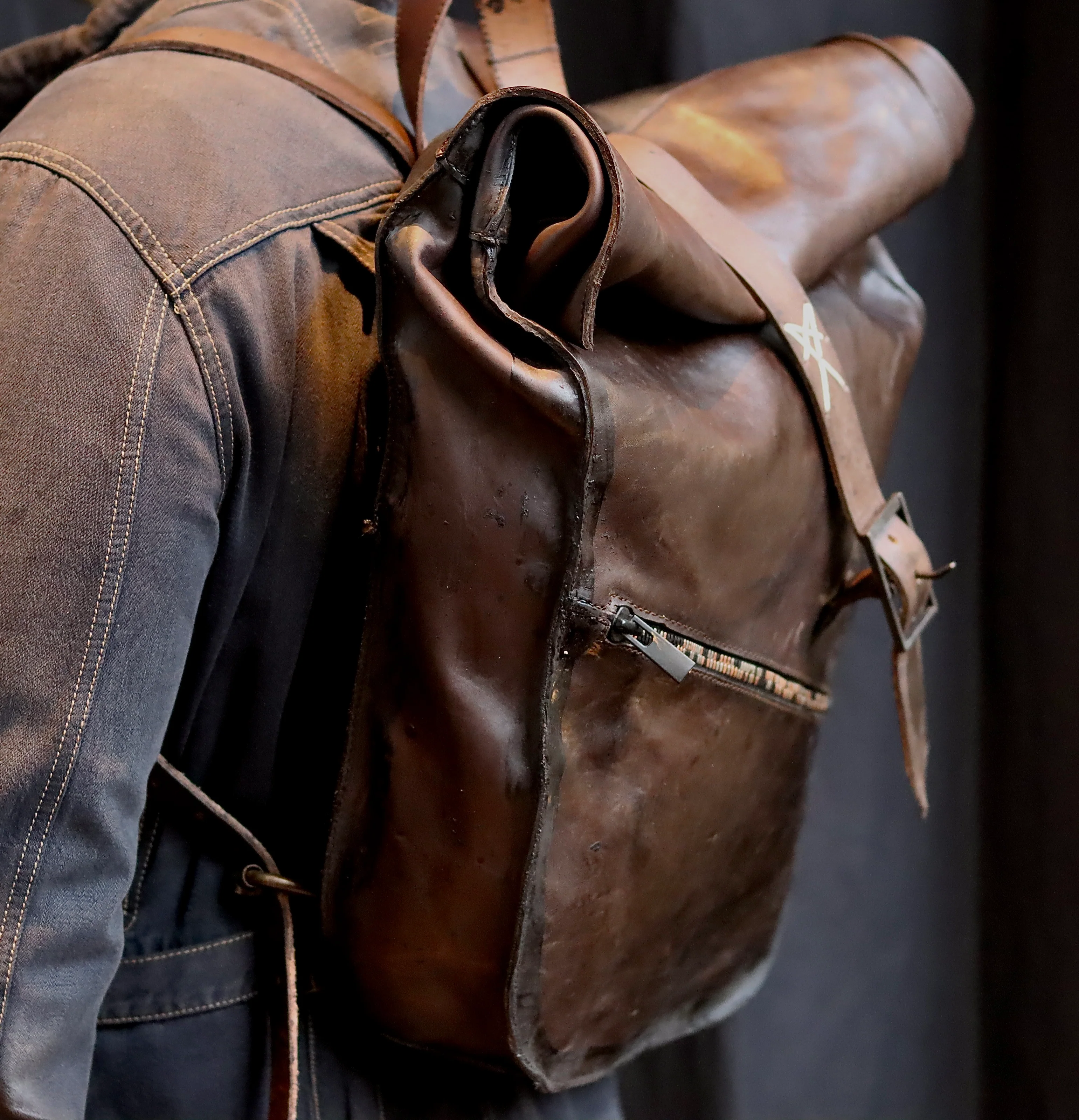 Backpack | dark brown | calf - Image 3