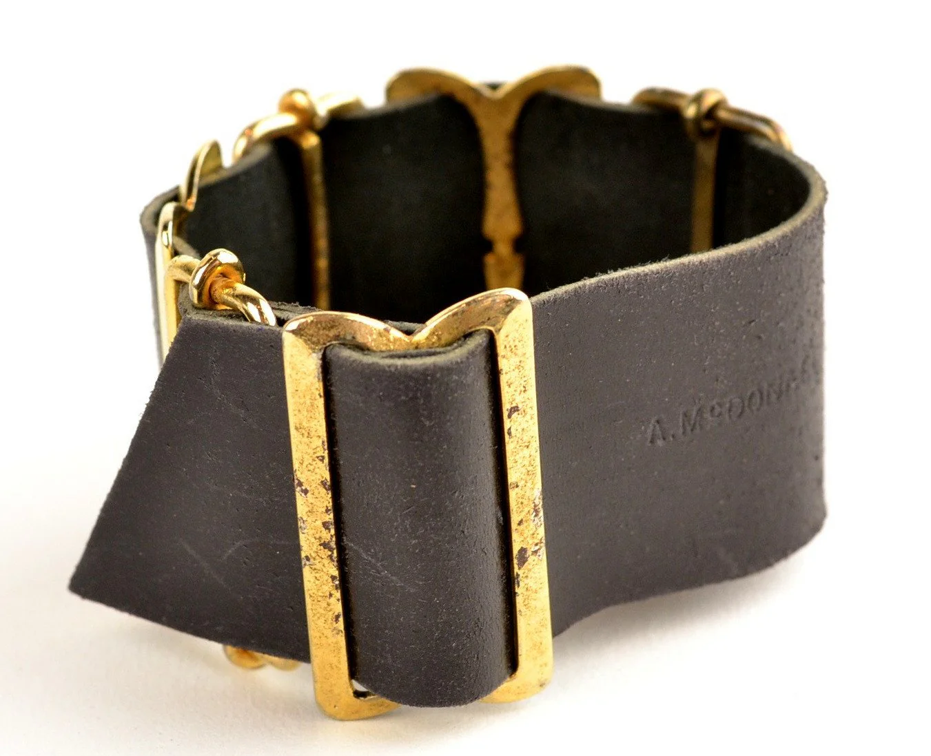 Bracelet | Belt buckle cuff - Image 3