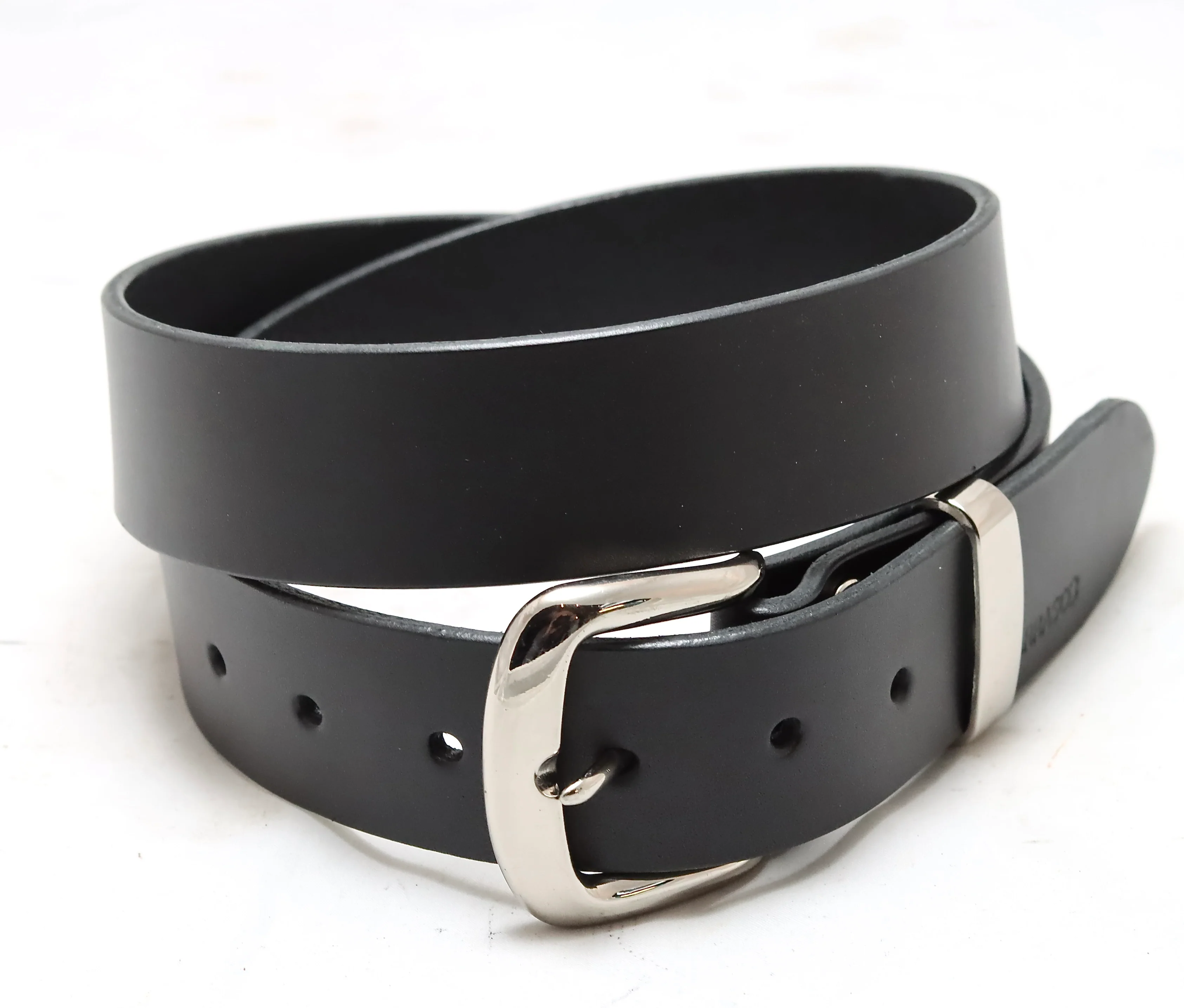 Belt | unstitched wide | black