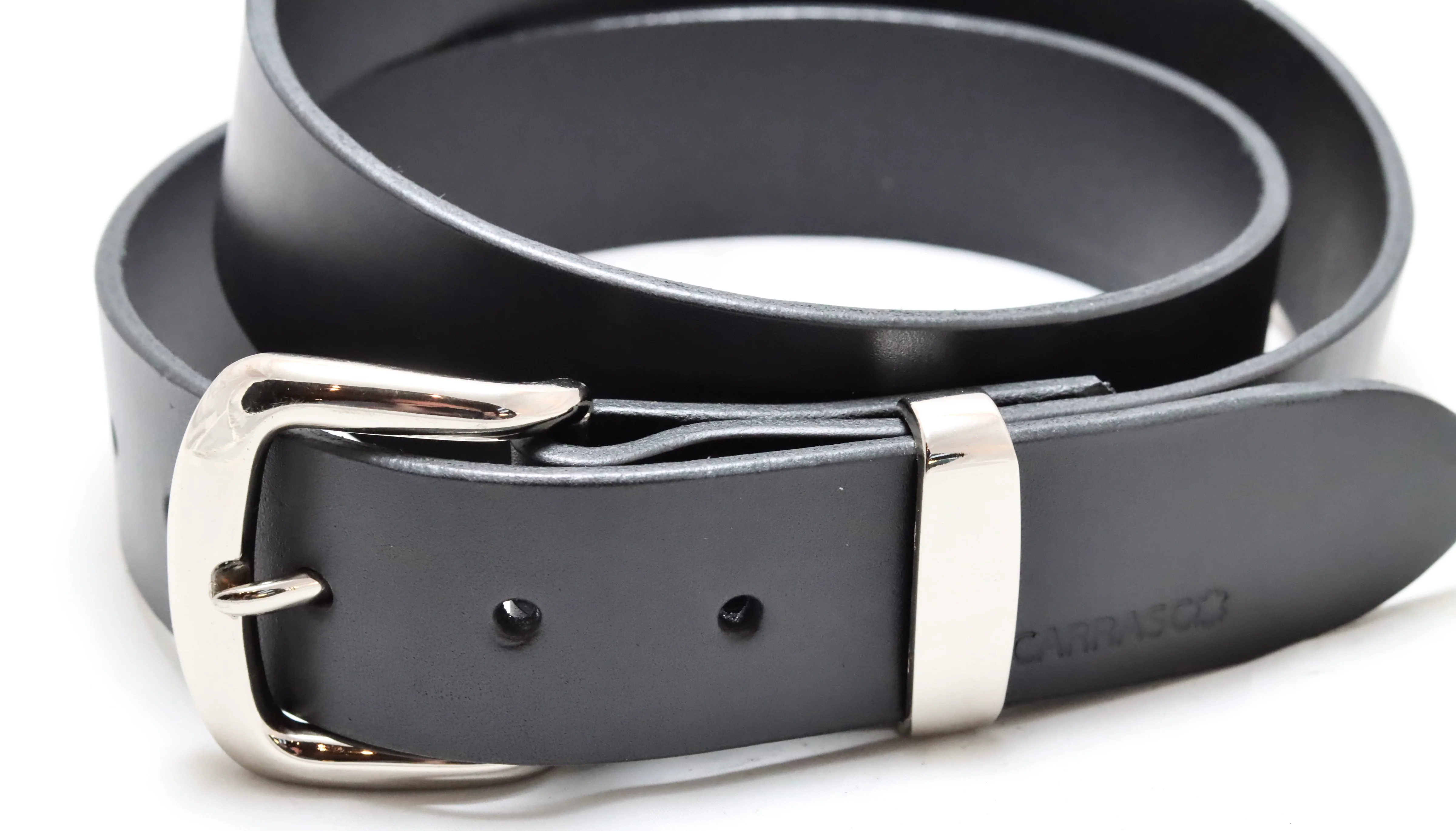 Belt | unstitched wide | black - Image 2