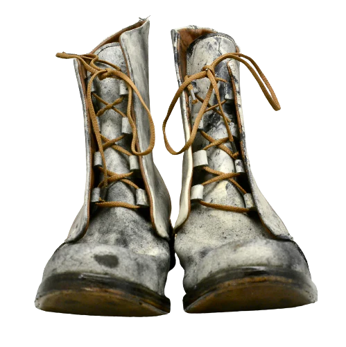Blind lace derby boot  |  Albino stain | cordovan - Image 6