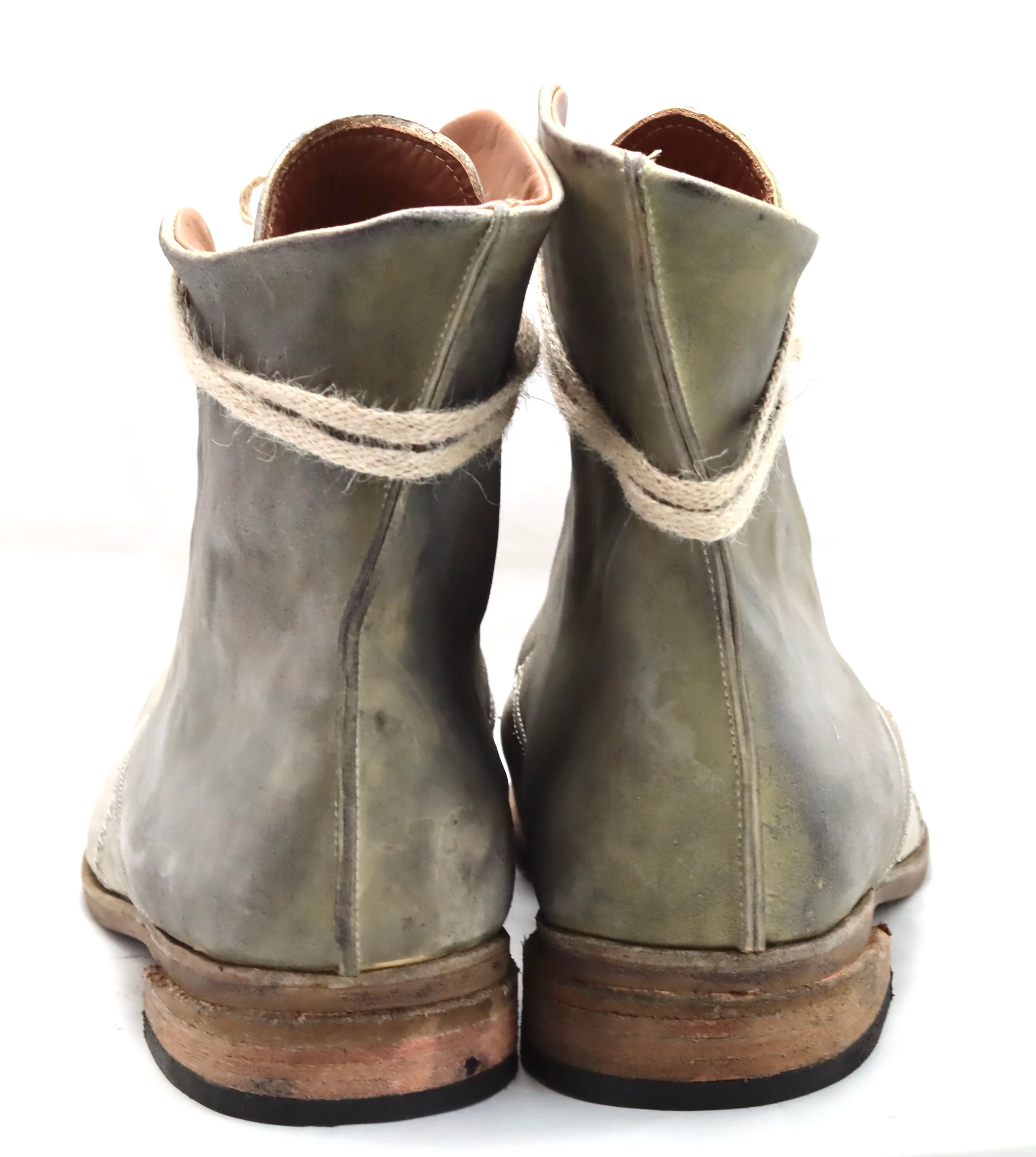 Blind lace derby boot  | cement  | culatta - Image 5
