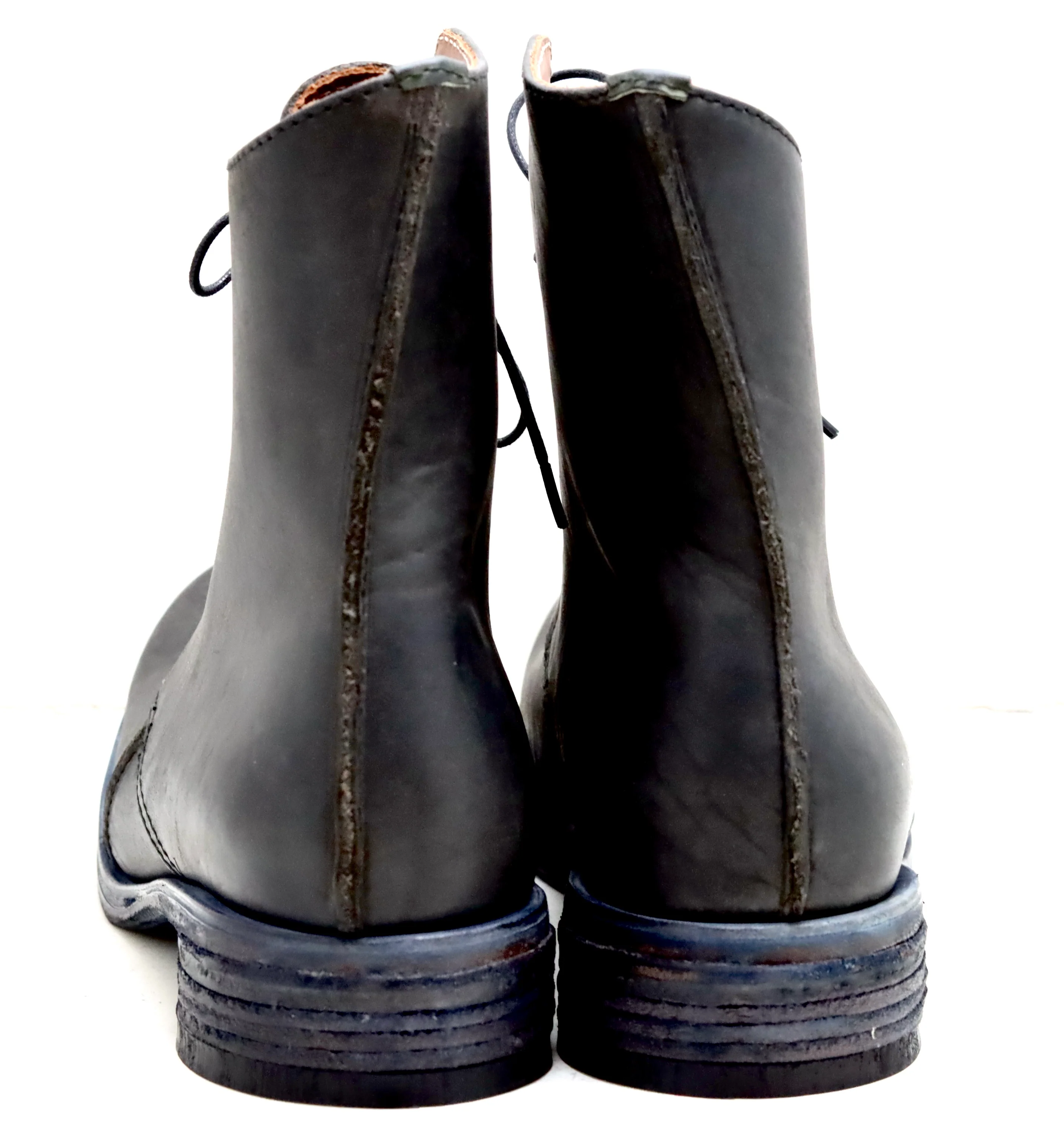 Derby Boot | Black | waxy calf - Image 5