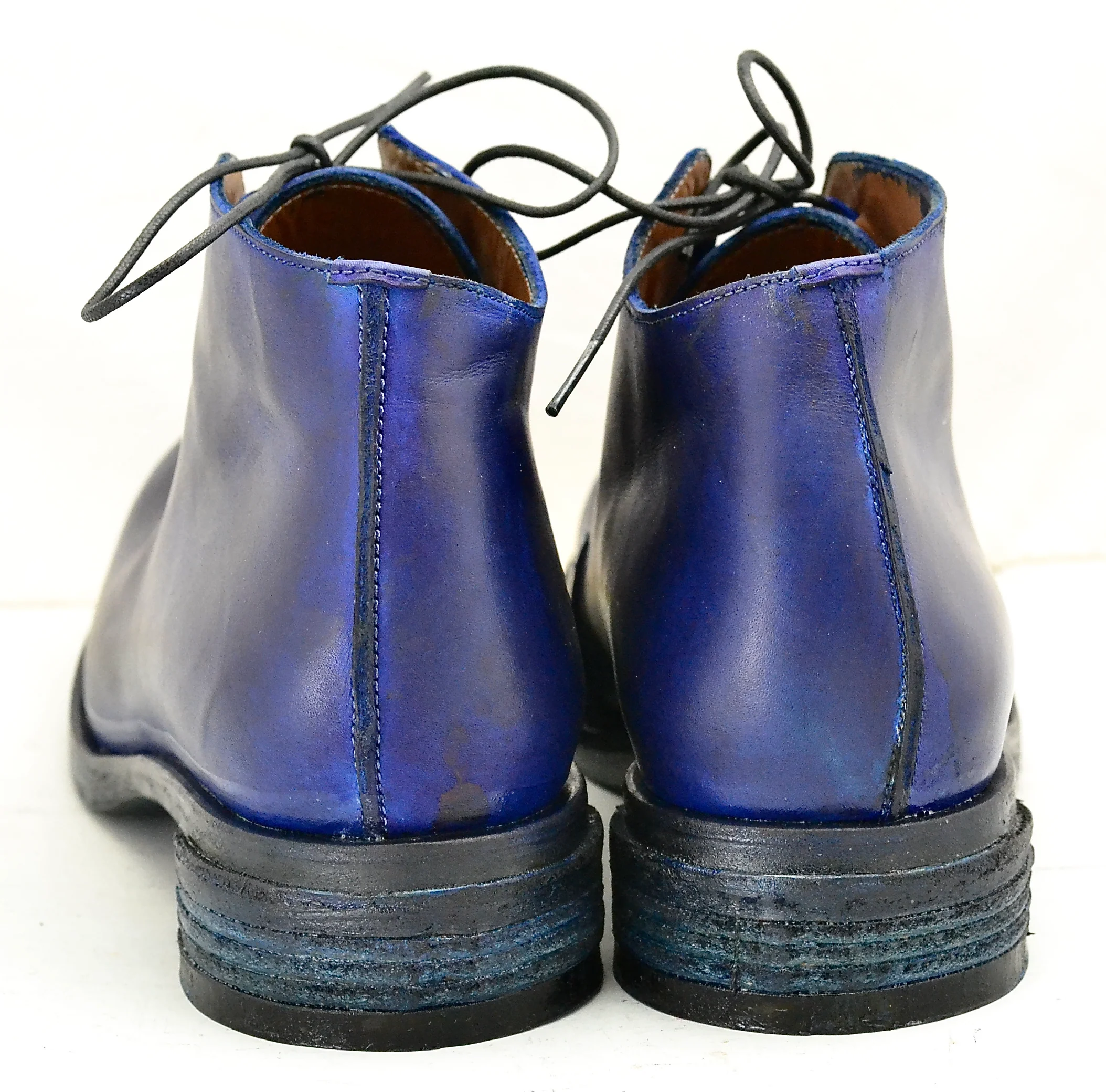 Boot blind lace | Midnight blue | calf - Image 3