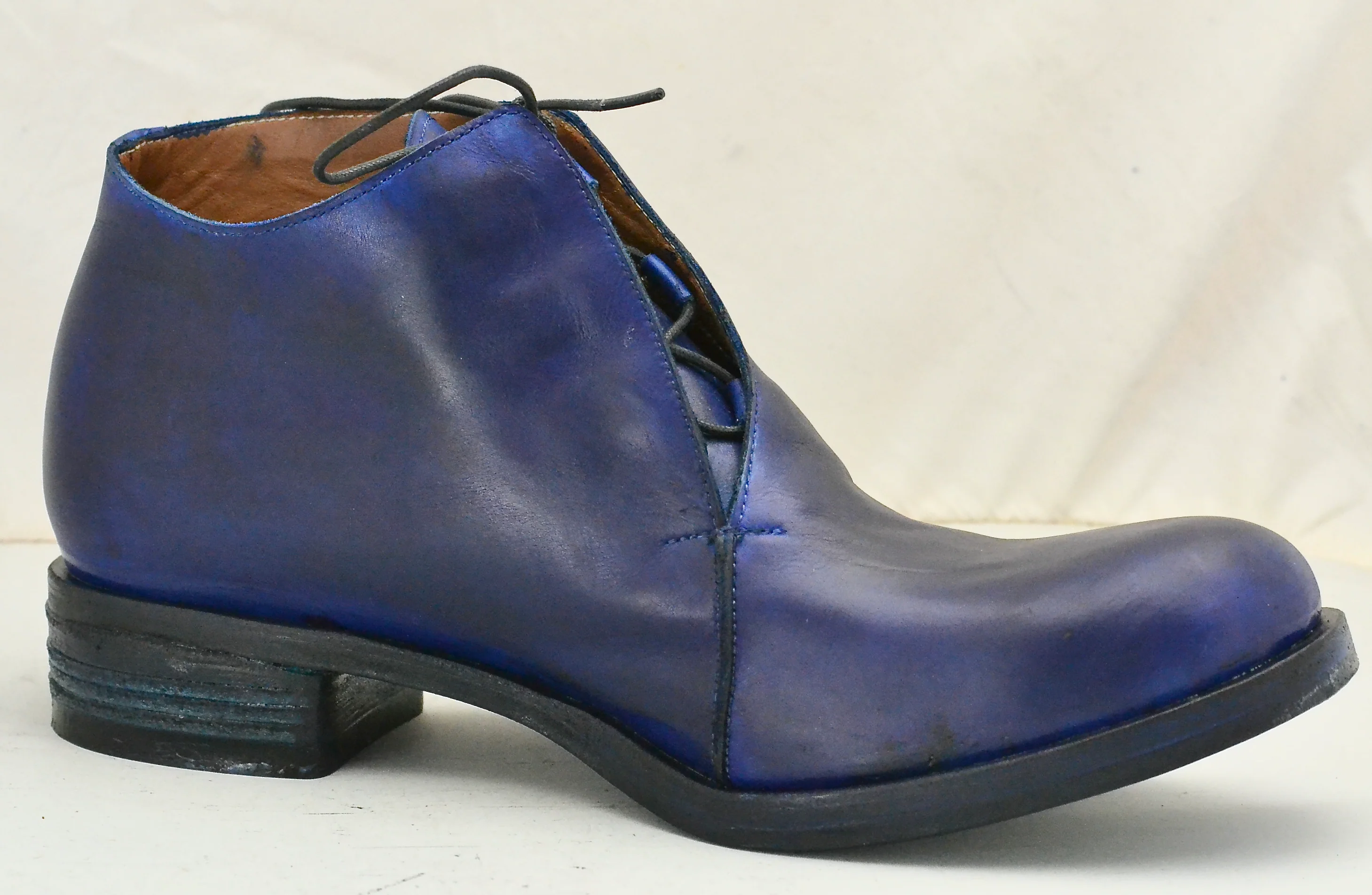 Boot blind lace | Midnight blue | calf - Image 5