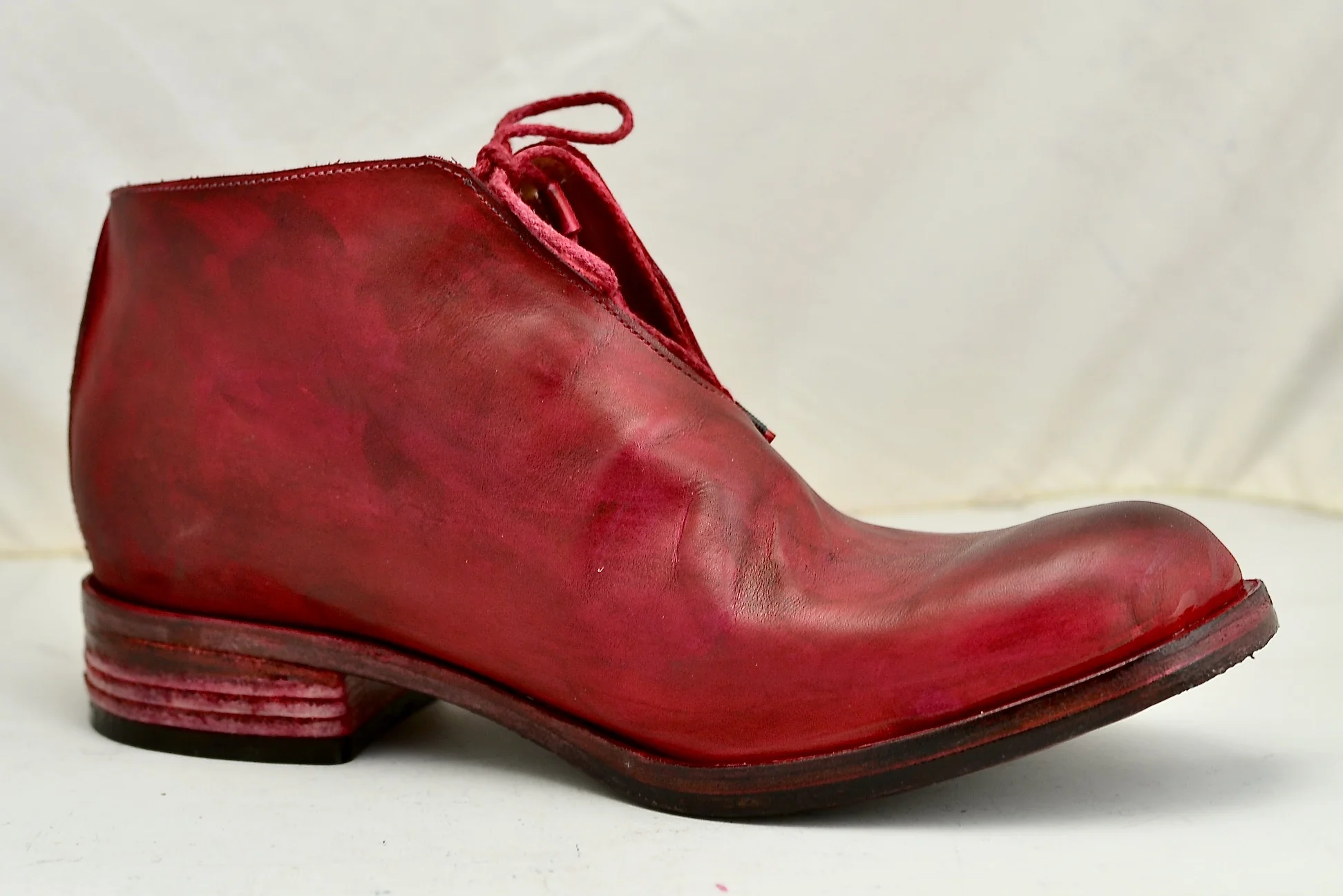 boot blind lace | pomegranate | Calf - Image 7