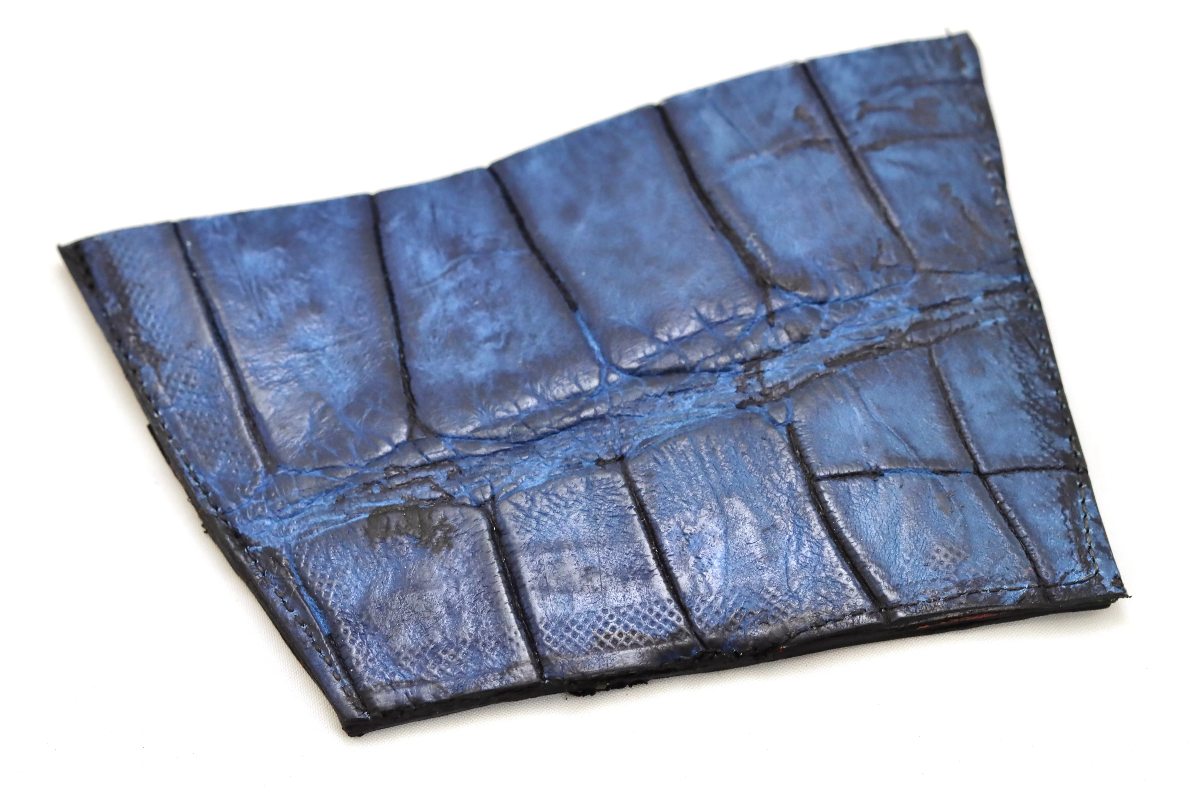 Card Wallet  |  Croc leather mix 2 - Image 2