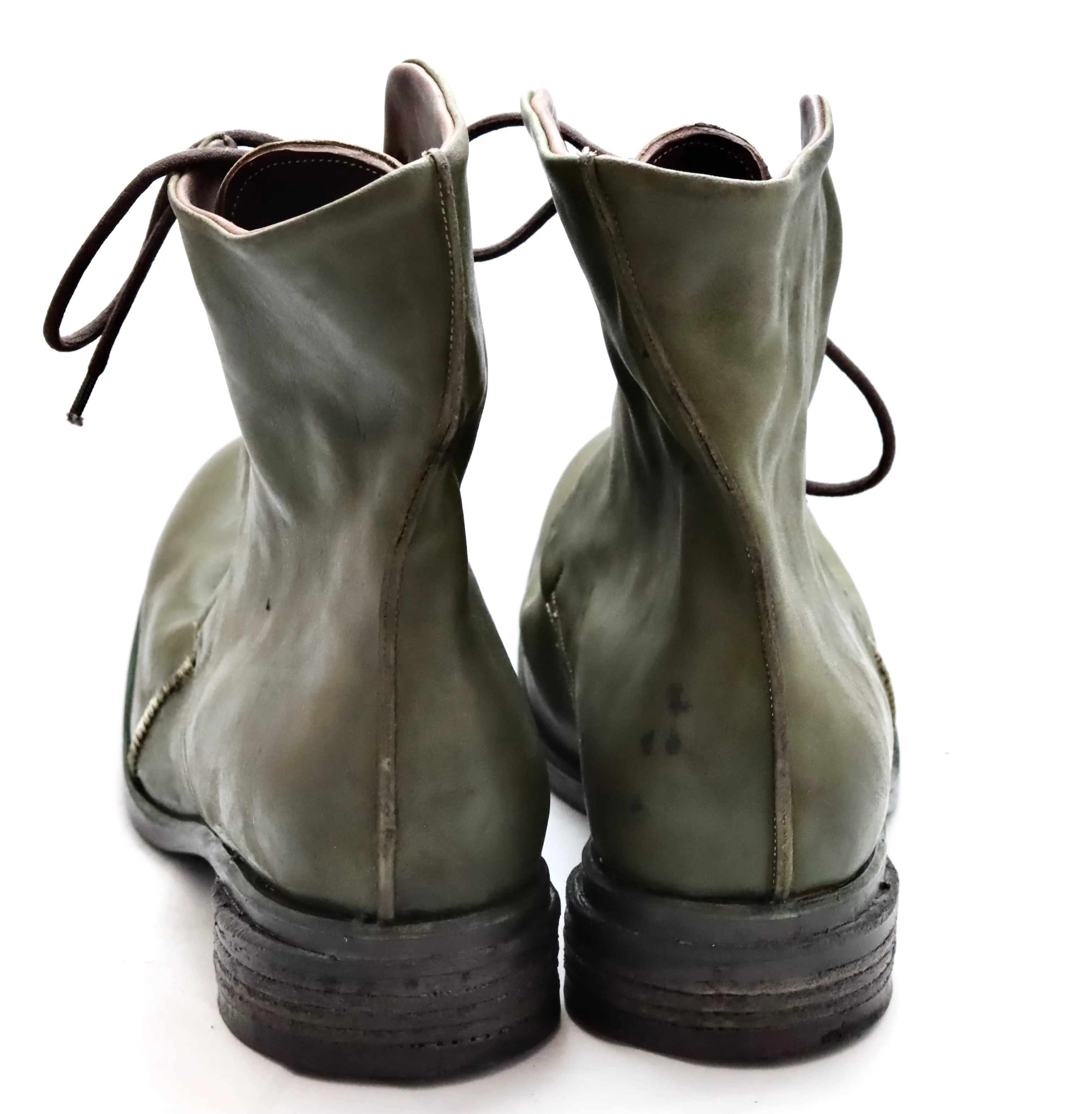 blind lace derby boot  | dirty khaki | Culatta - Image 2