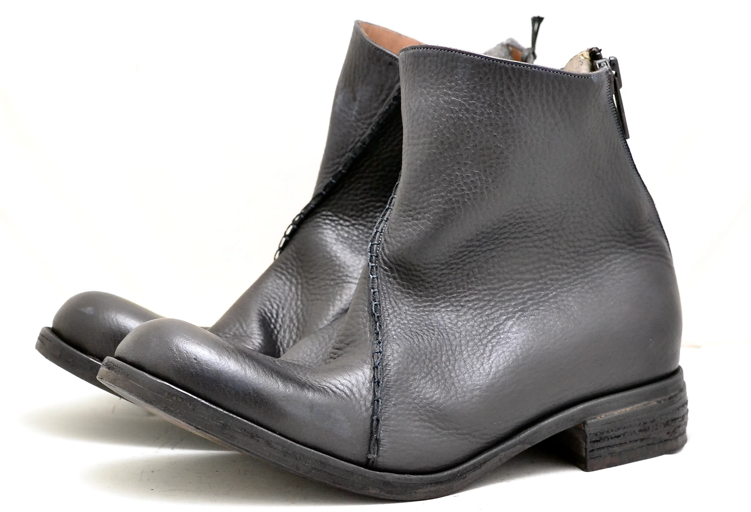 Zip Back Boot  |  Black | Yak - Image 2