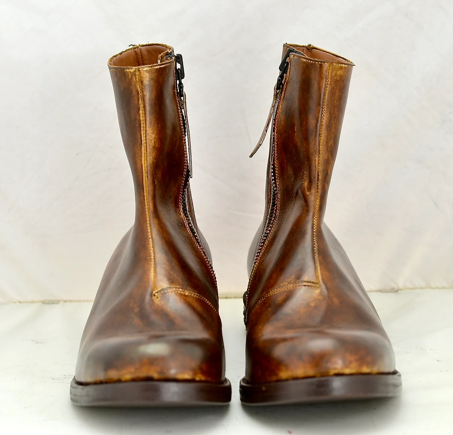 Zip Sided Boot  | Mahogany | Calf - Image 6