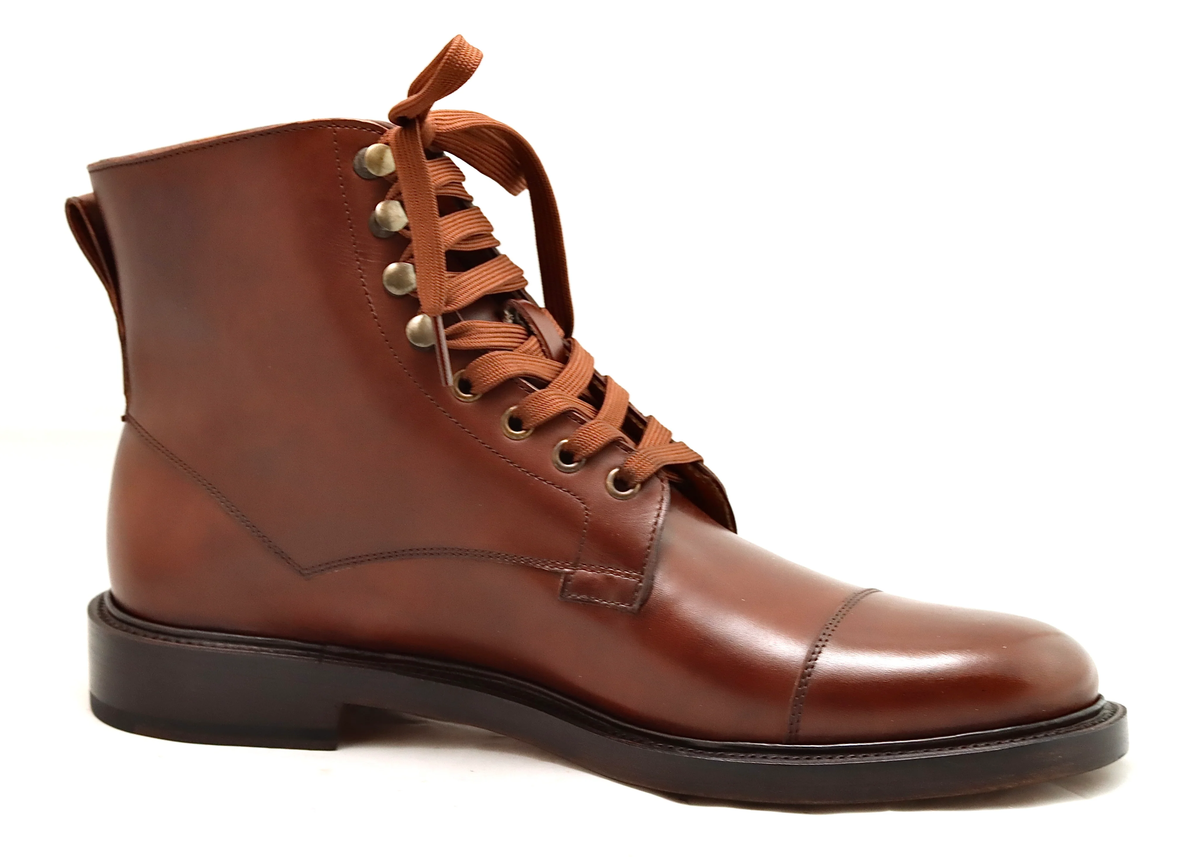 Country boot | brown calf  | wide fit - Image 4