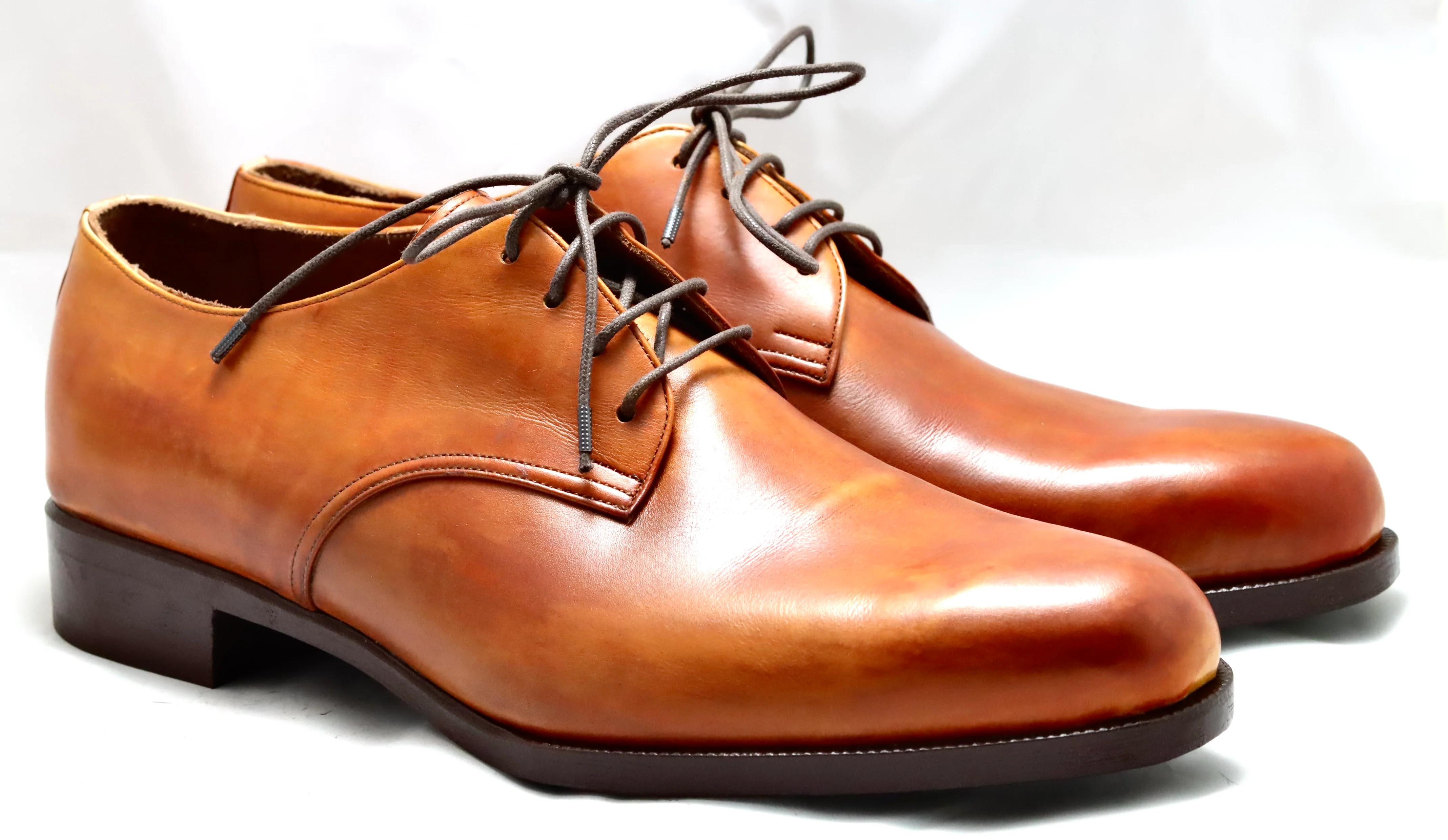 Derby shoe | antique cognac | Box calf