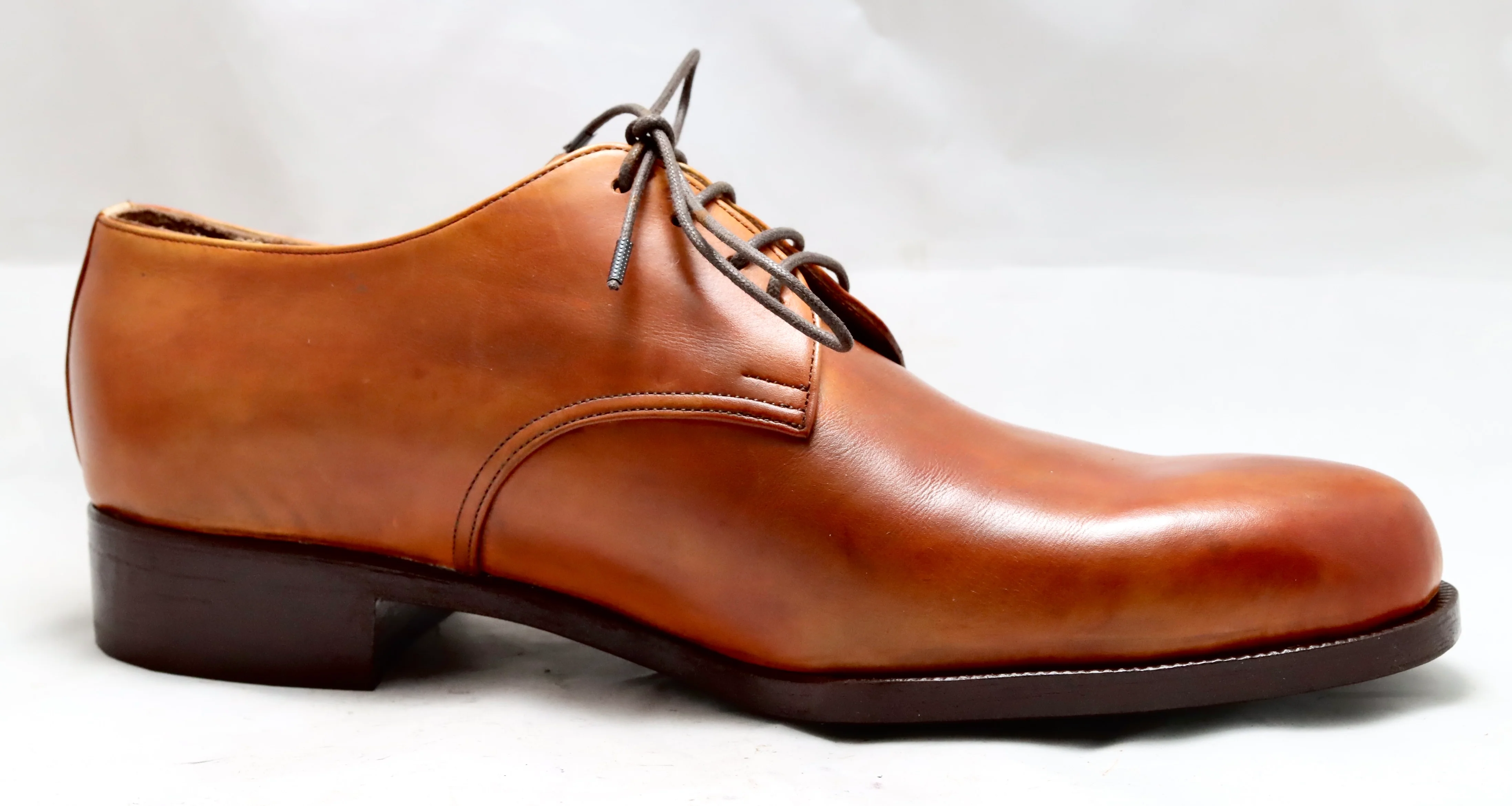 Derby shoe | antique cognac | Box calf - Image 5