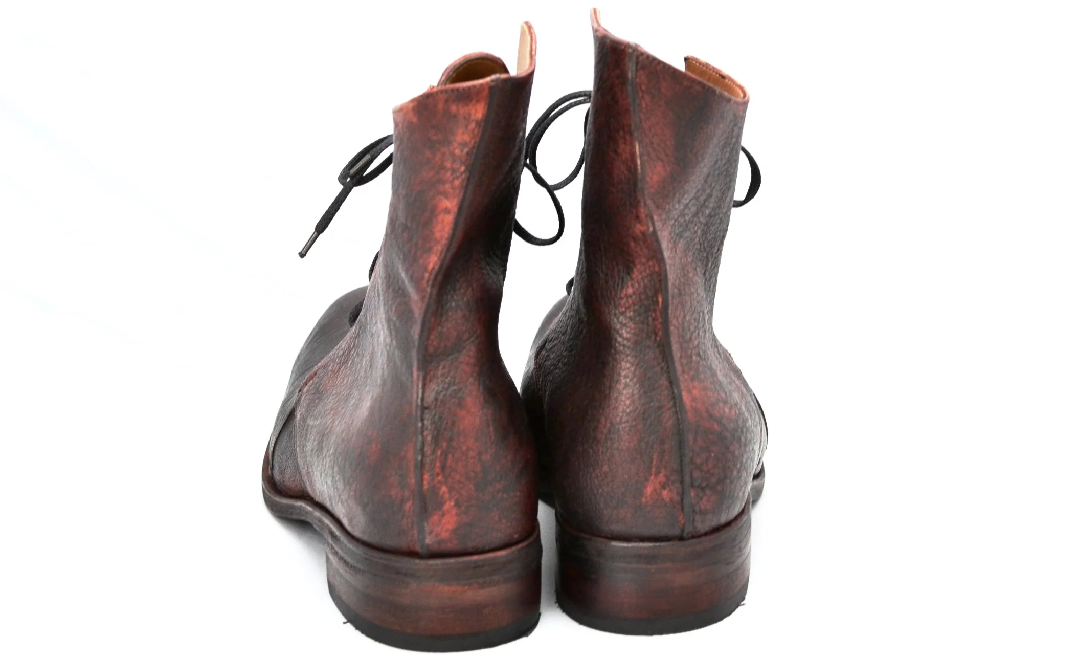 Derby Boot | Bison burgundy overdye - Image 4