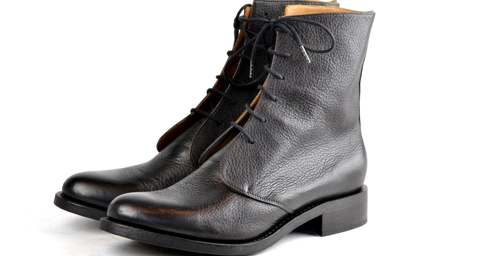 Derby Boot  |  Black Overdye - Image 2