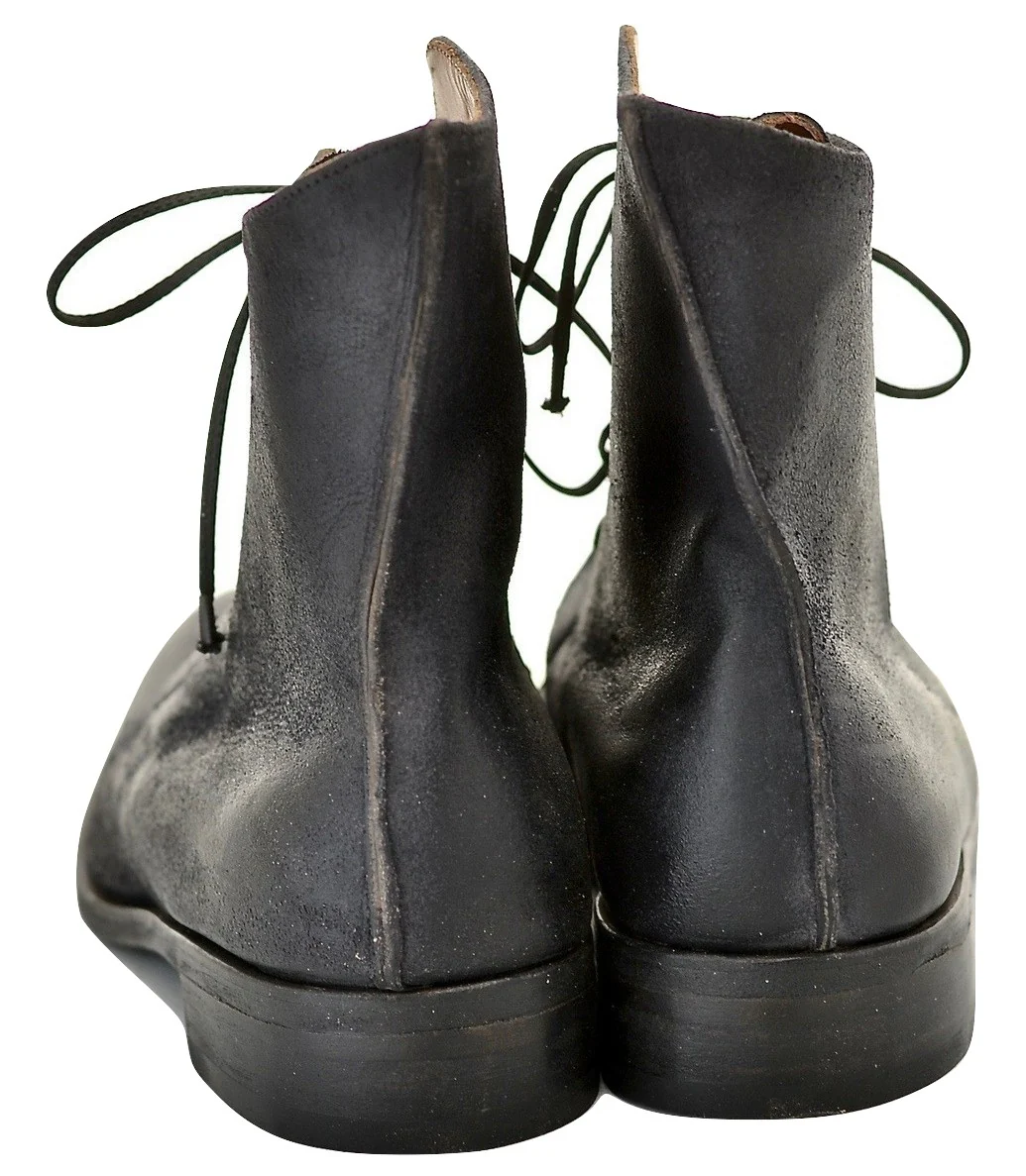 Derby Boot | waxy black | rev cordovan - Image 3