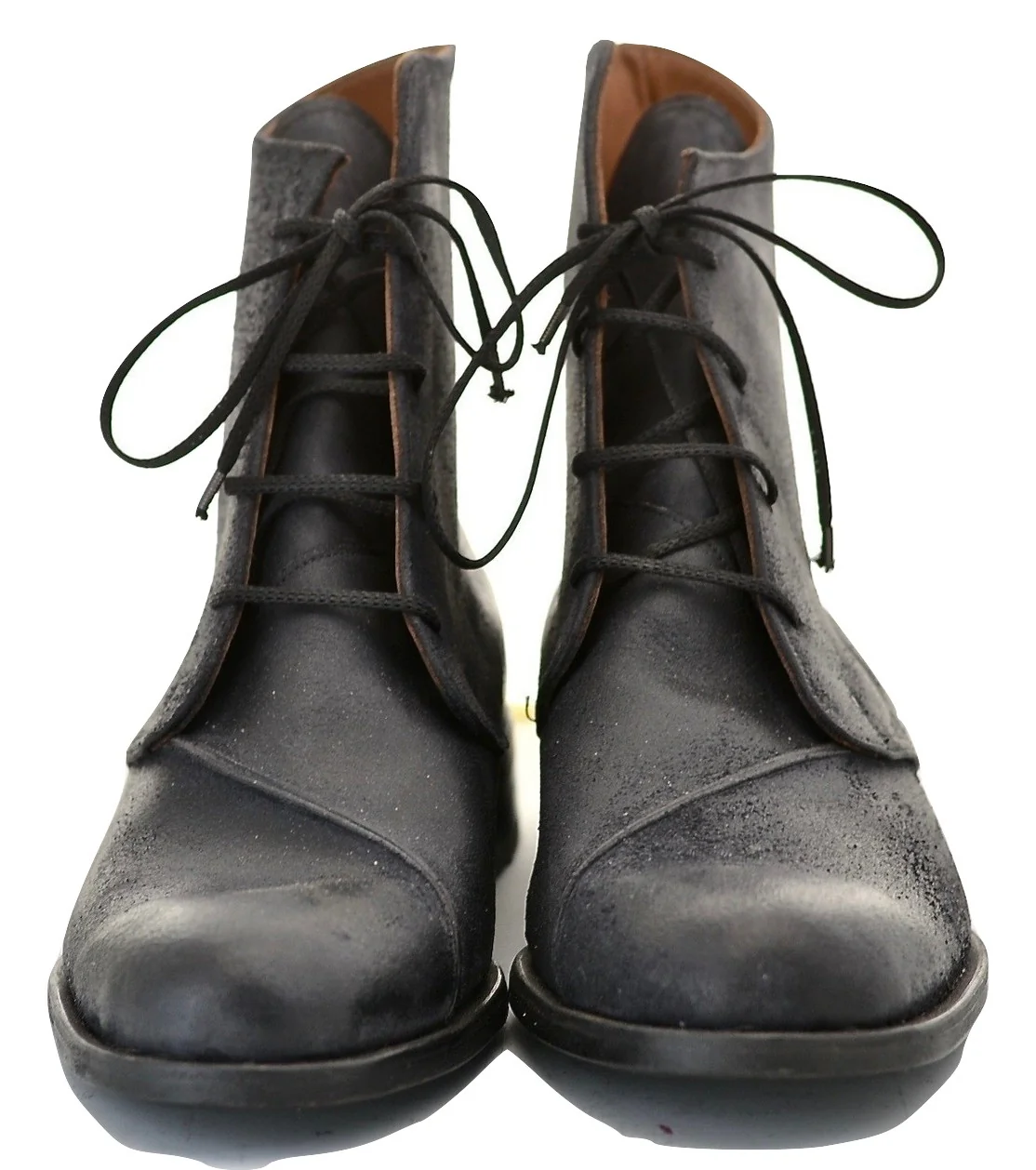 Derby Boot | waxy black | rev cordovan - Image 4