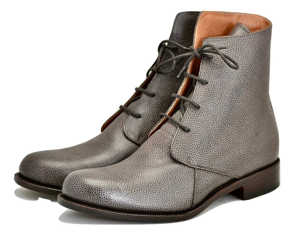 Derby Boot  | Damson pebble grain  | Calf - Image 2