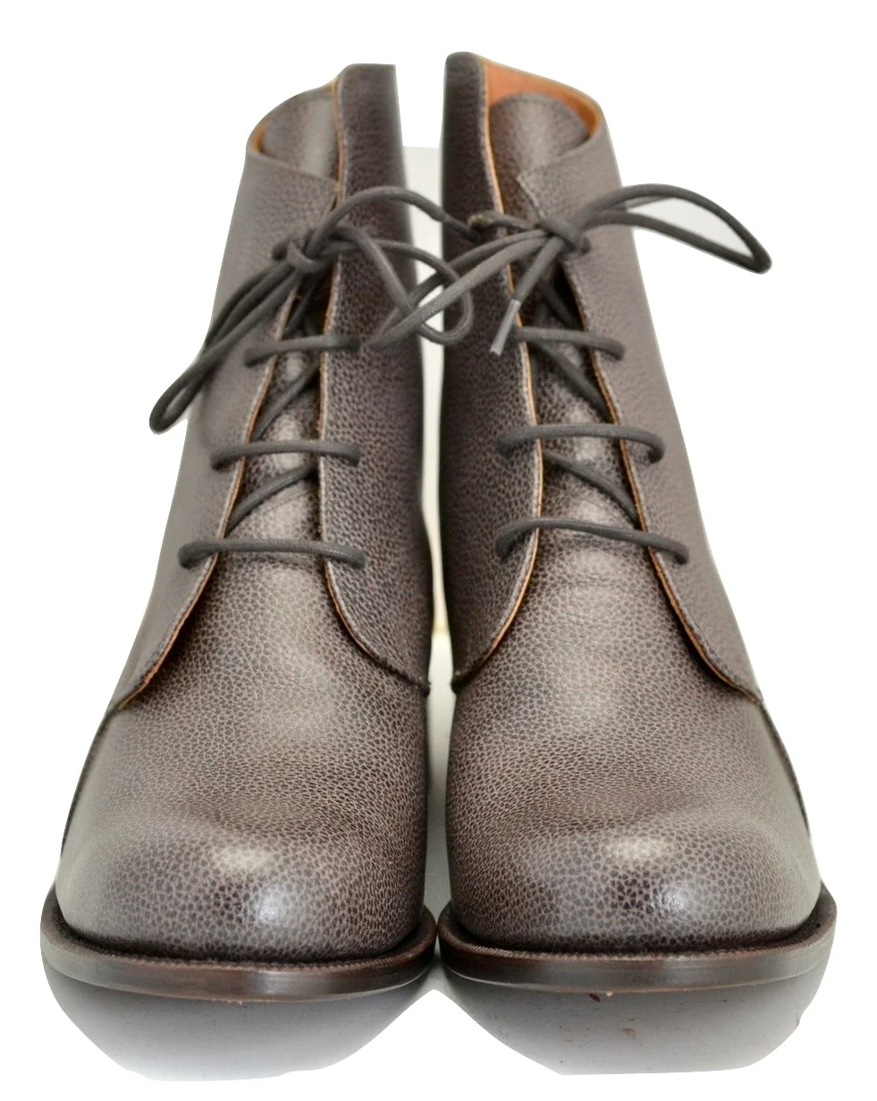 Derby Boot  | Damson pebble grain  | Calf - Image 4