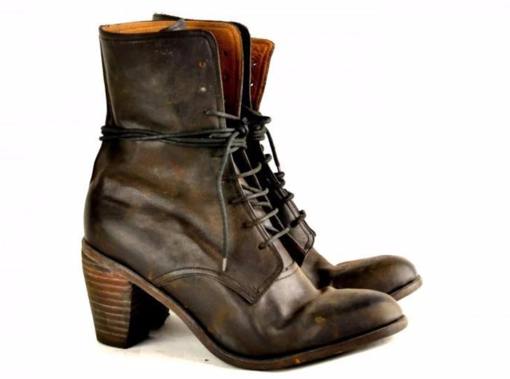 Derby Boot heel  | choc black horse - Image 3
