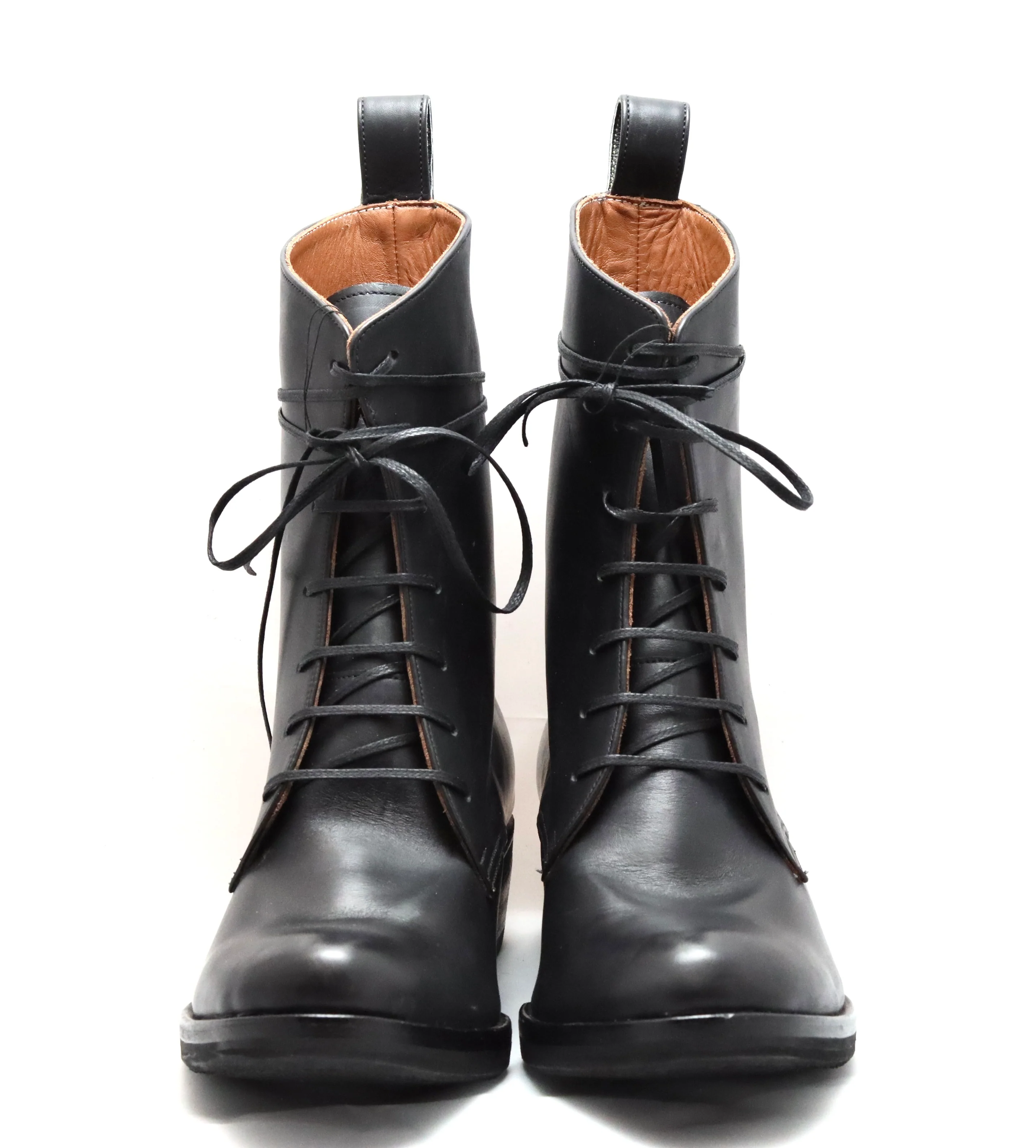 Derby Boot high | Black | calf - Image 3