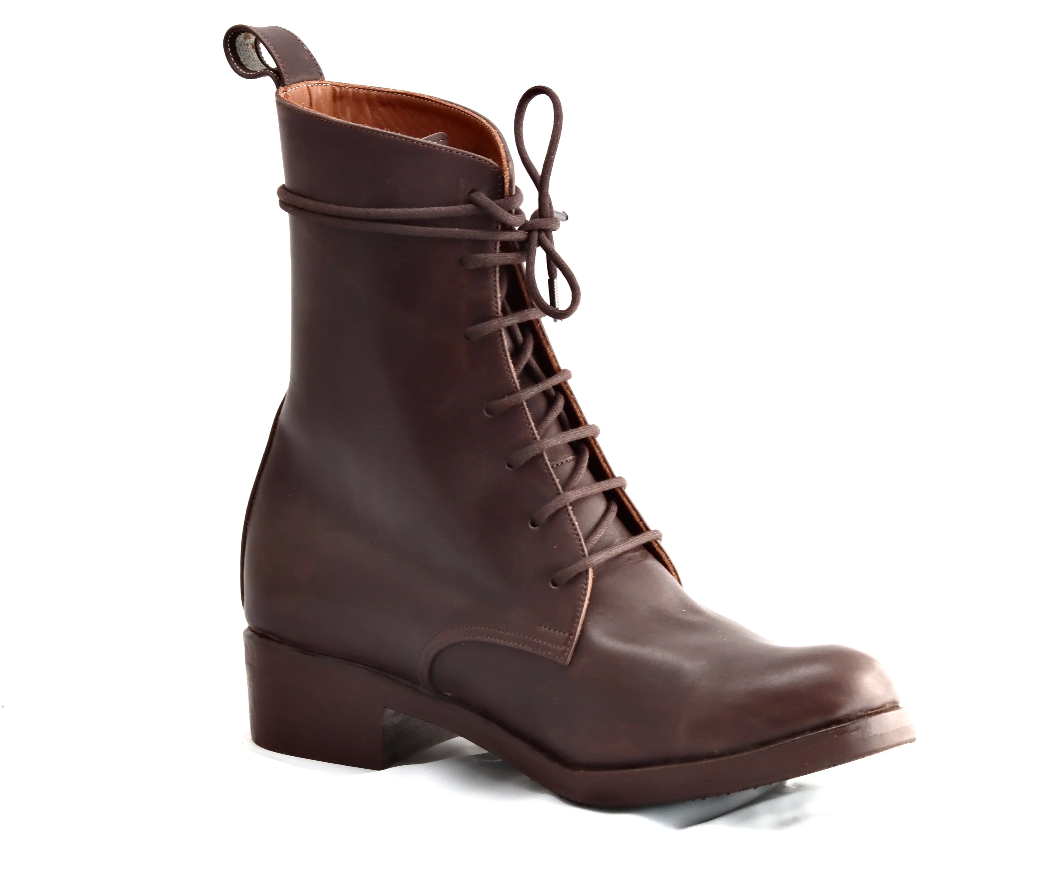 Derby Boot high | choc | calf - Image 4