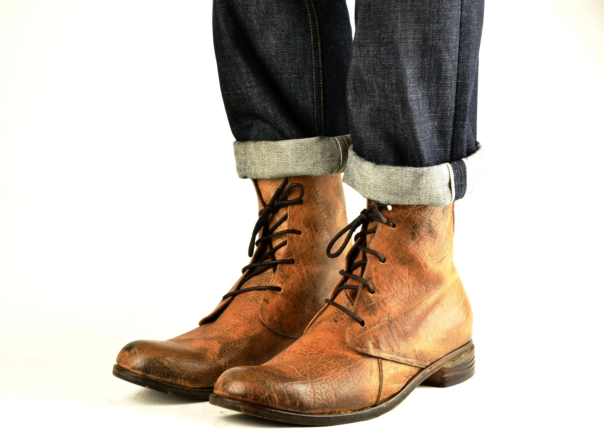 Derby Boot | Reverse Bison - Image 2