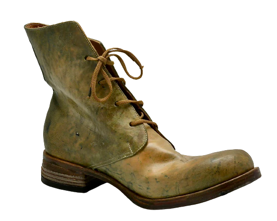 Derby Boot | Reverse blue | Cordovan - Image 6