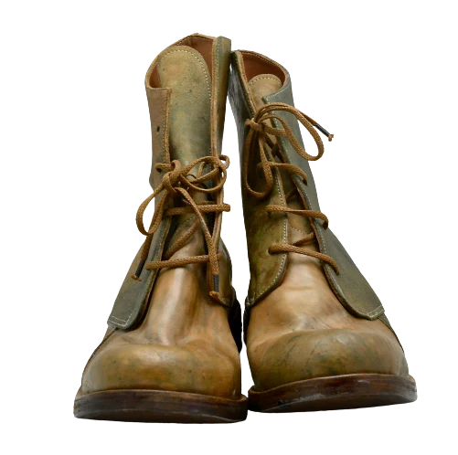 Derby Boot | Reverse blue | Cordovan - Image 7