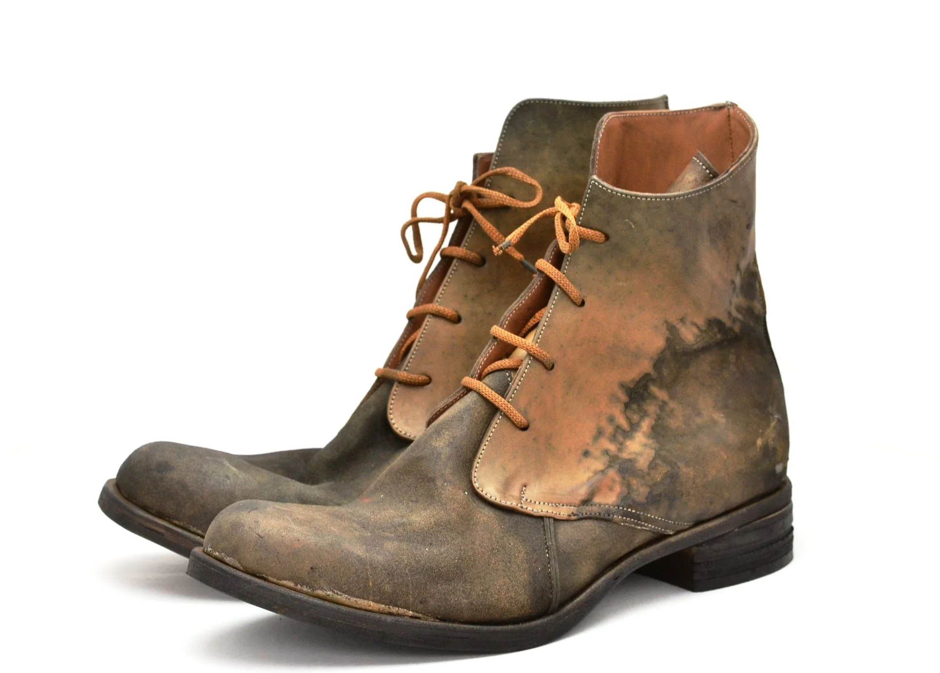 Derby Boot / Reverse Cordovan stain - Image 2