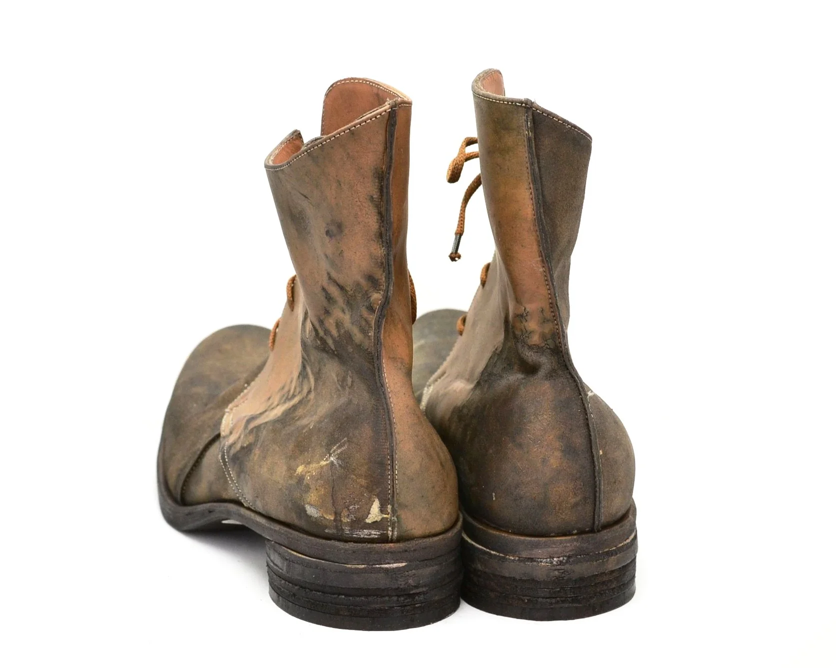 Derby Boot / Reverse Cordovan stain - Image 3