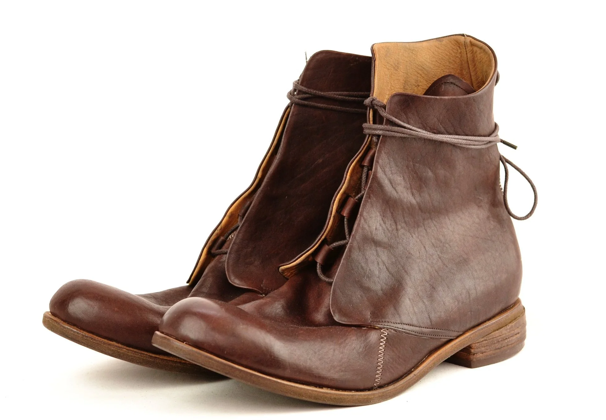 Derby Boot  |  Washed burgundy horse - Image 3