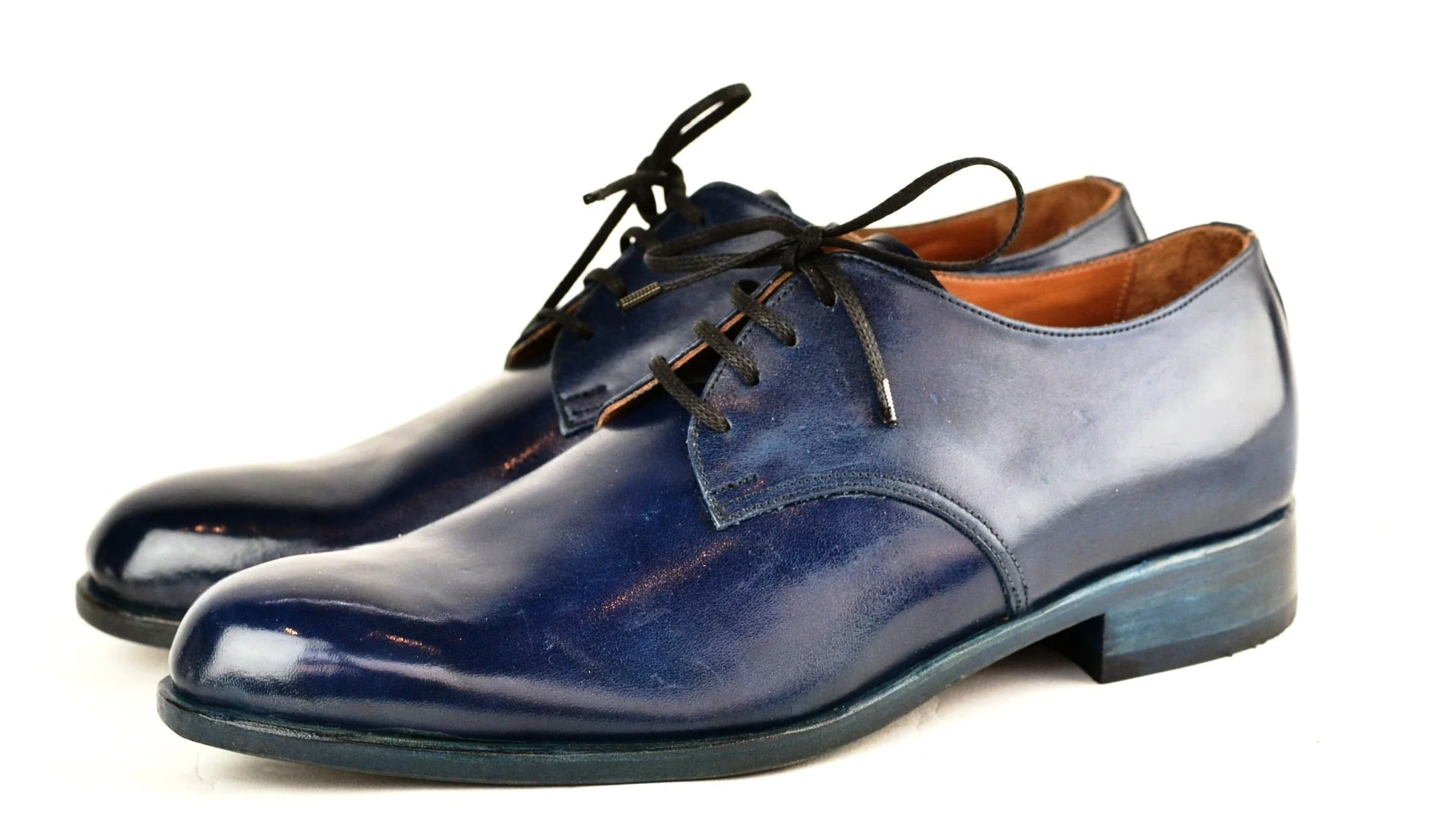 Derby  |  Midnight blue cordovan - Image 3