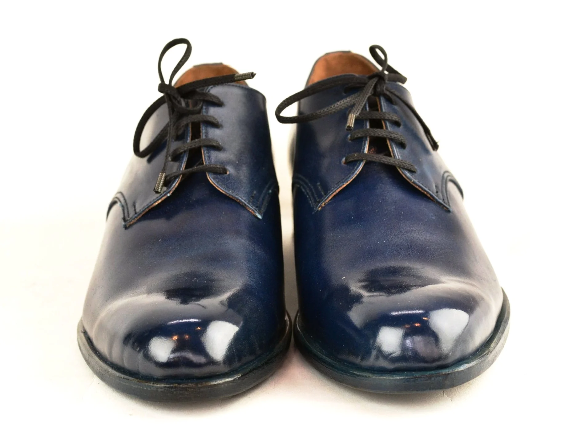 Derby  |  Midnight blue cordovan - Image 4