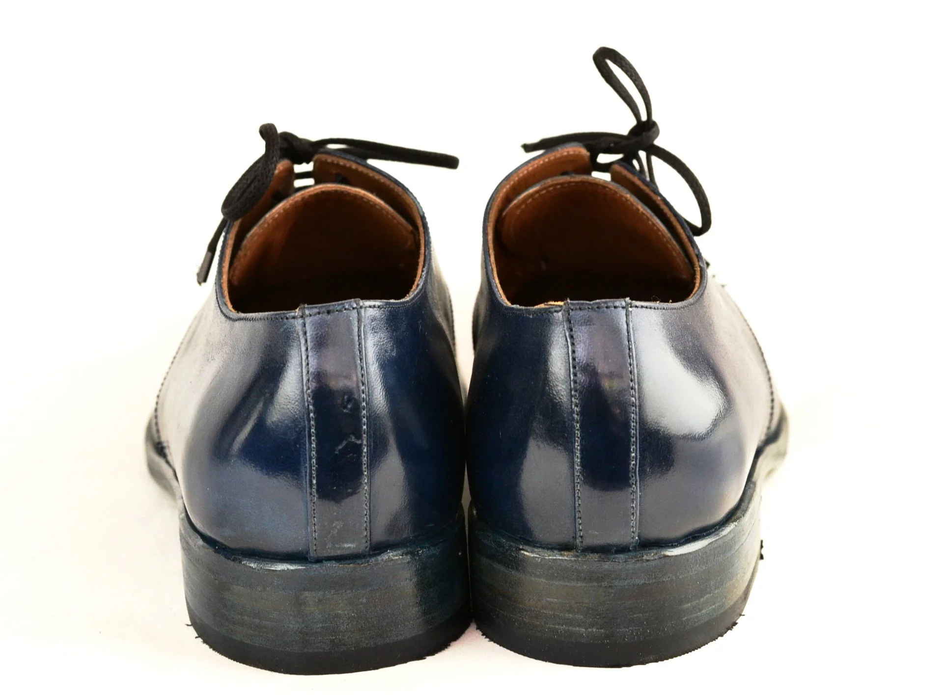 Derby  |  Midnight blue cordovan - Image 6