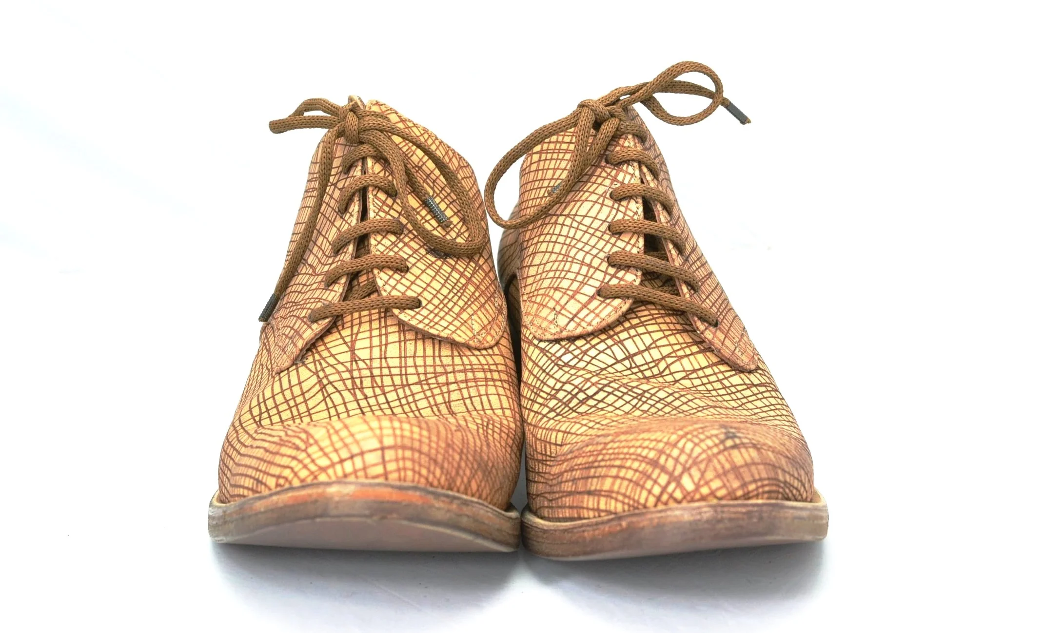 Asym Derby | engraved tan calf - Image 3