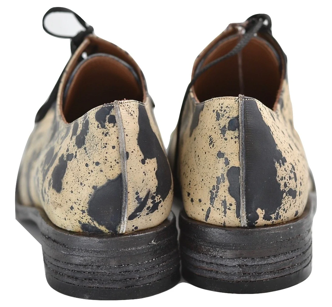 Derby Shoe / Dalmation calf - Image 4