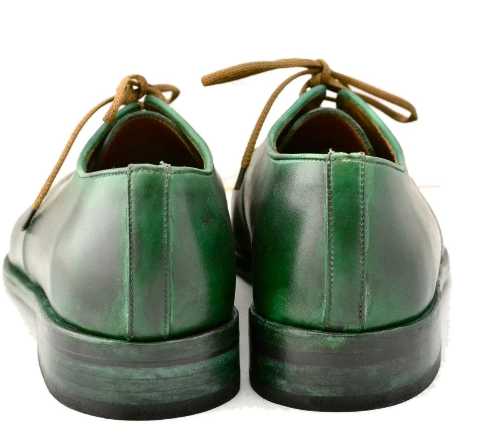 Derby shoe | shamrock calf extra wide fit - Image 3