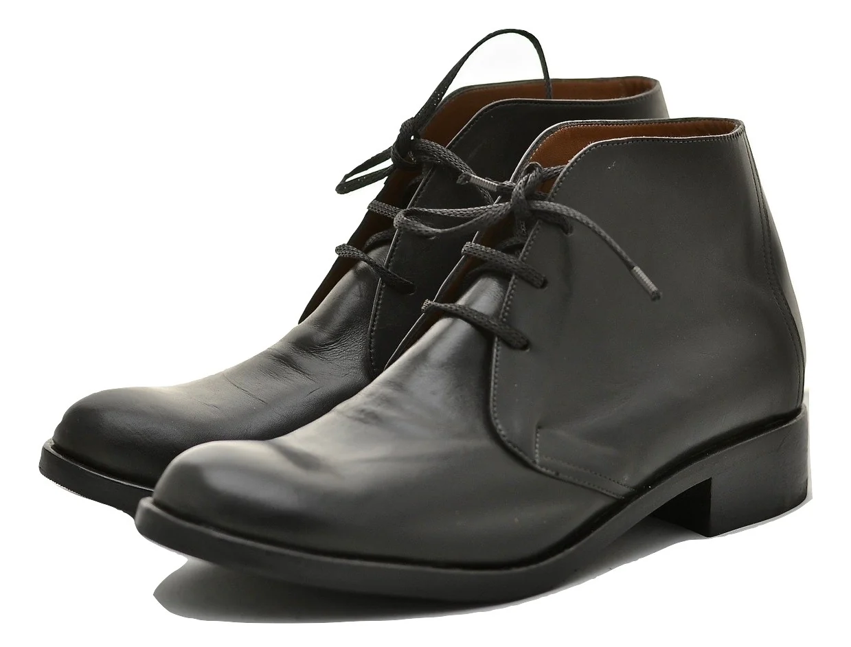Desert  Boot | Black | Calf - Image 2