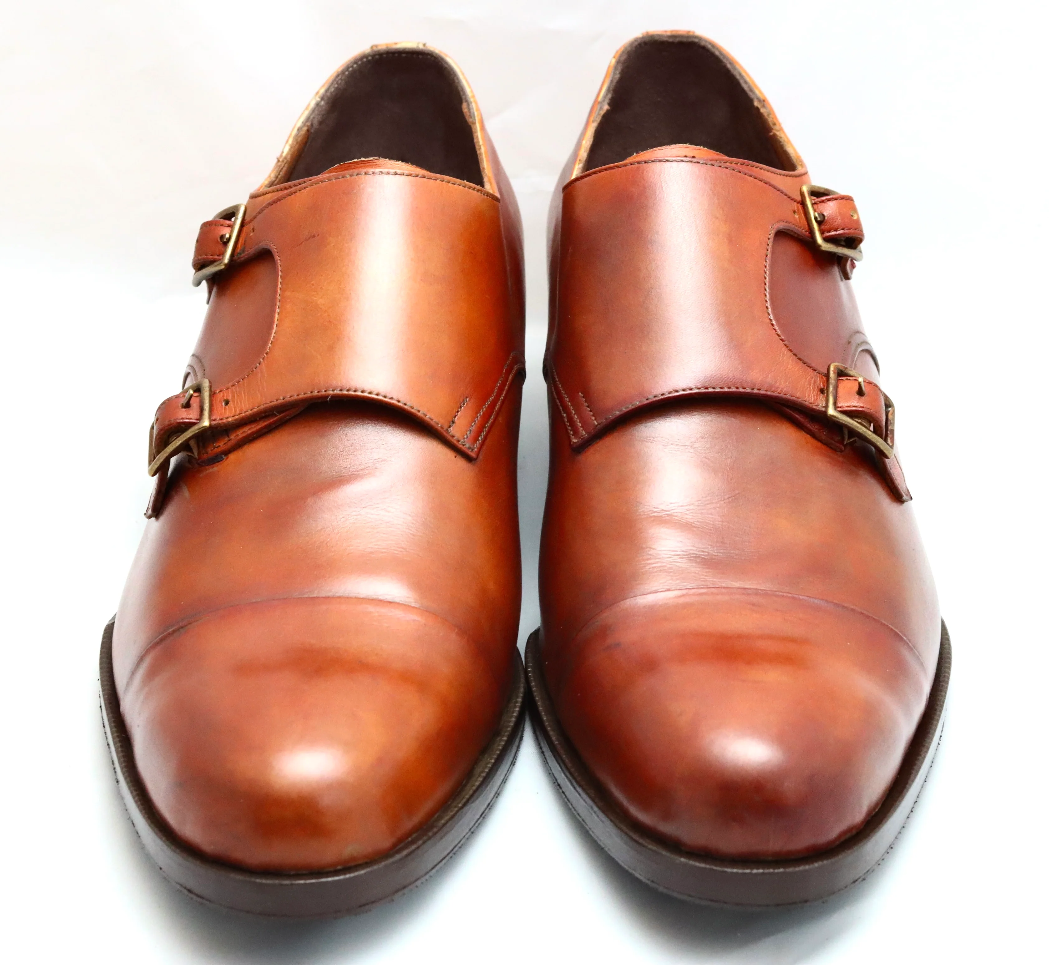 Double Monk  | antique cognac | box calf - Image 3