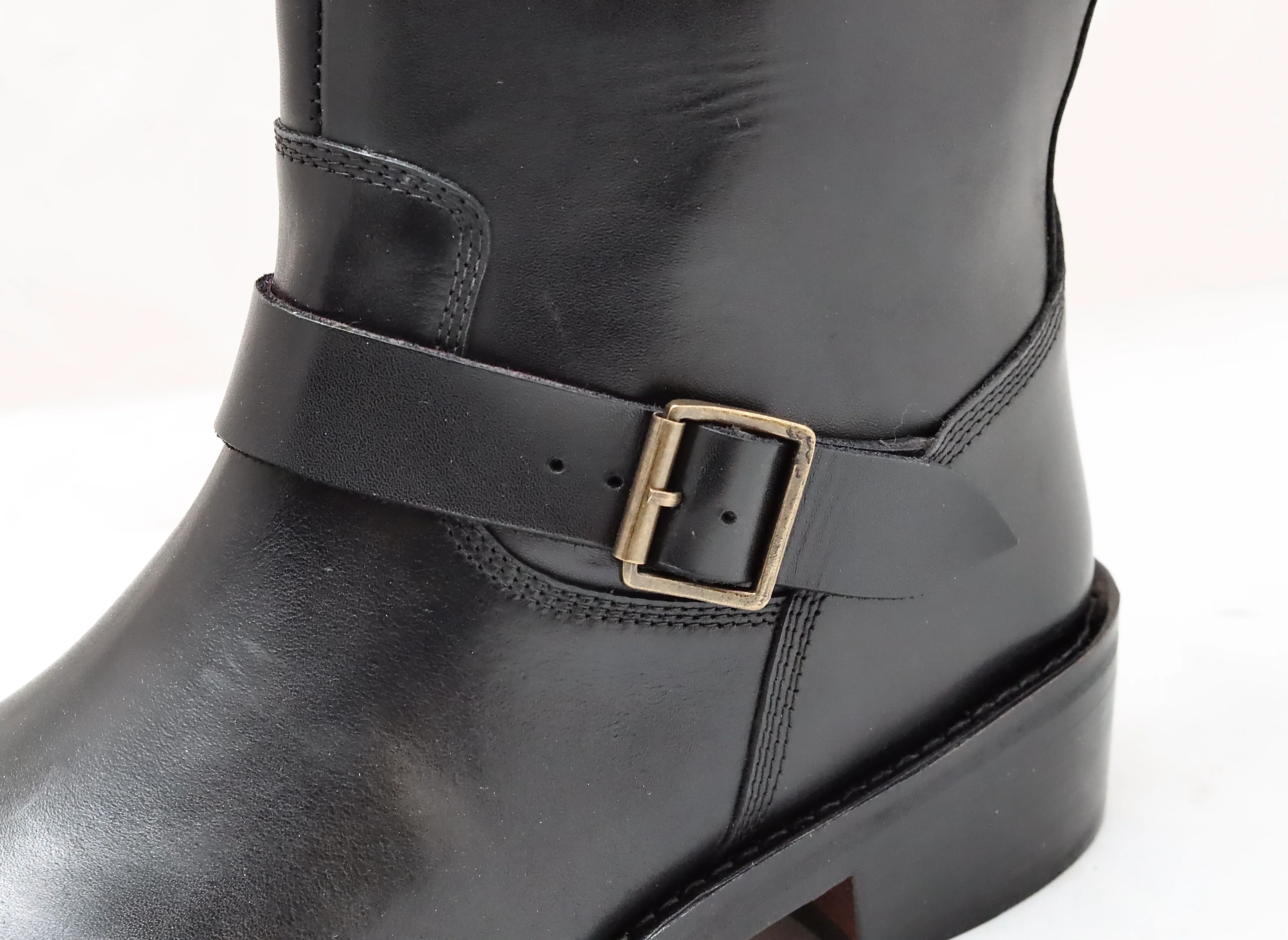 Engineer's Boot | Black | calf - Image 6