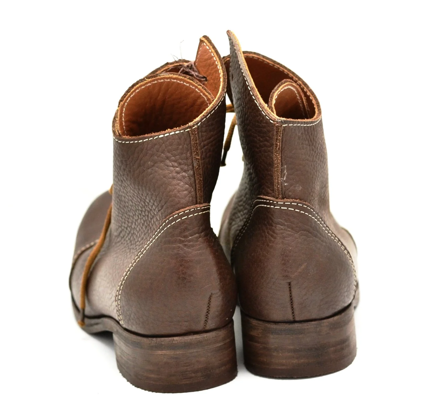 Fogey Boot  | pebble grain choc - Image 4