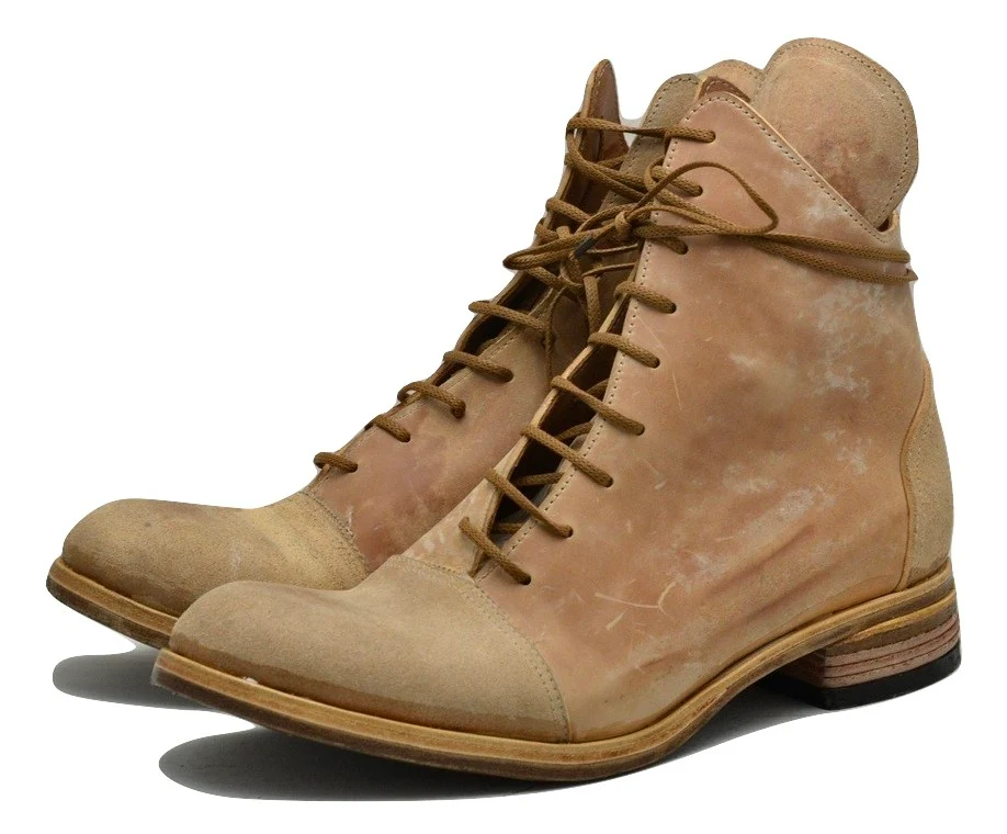 Fogey boot  |  Tan |  reverse cordovan - Image 3