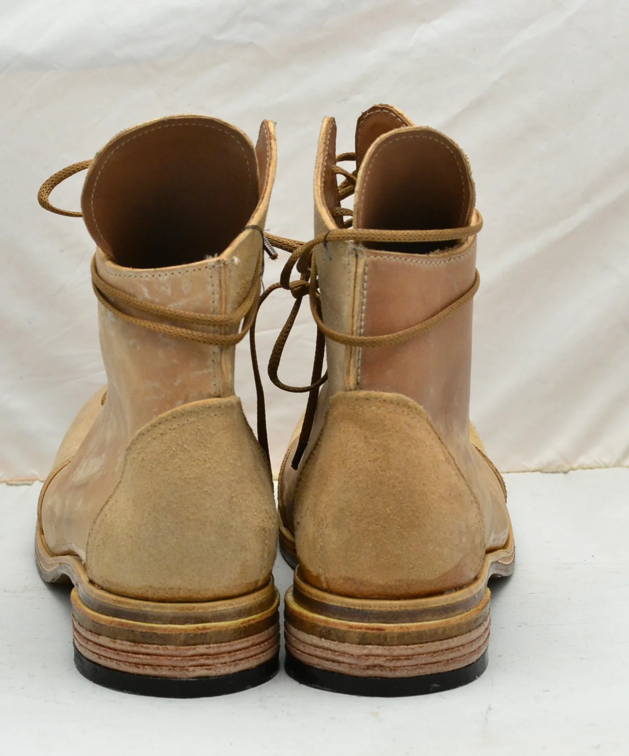 Fogey boot  |  Tan |  reverse cordovan - Image 4
